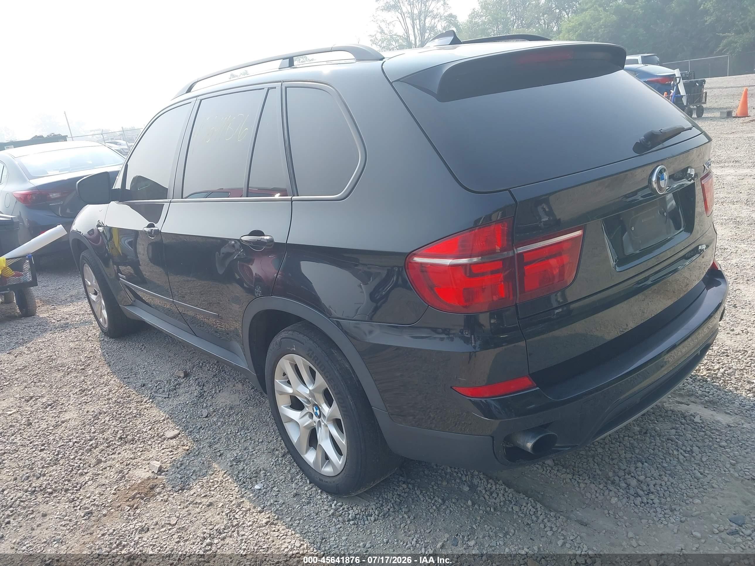 2012 Bmw X5 Xdrive35i/xdrive35i Premium/xdrive35i Sport Activity Черный vin: 5UXZV4C53CL744281