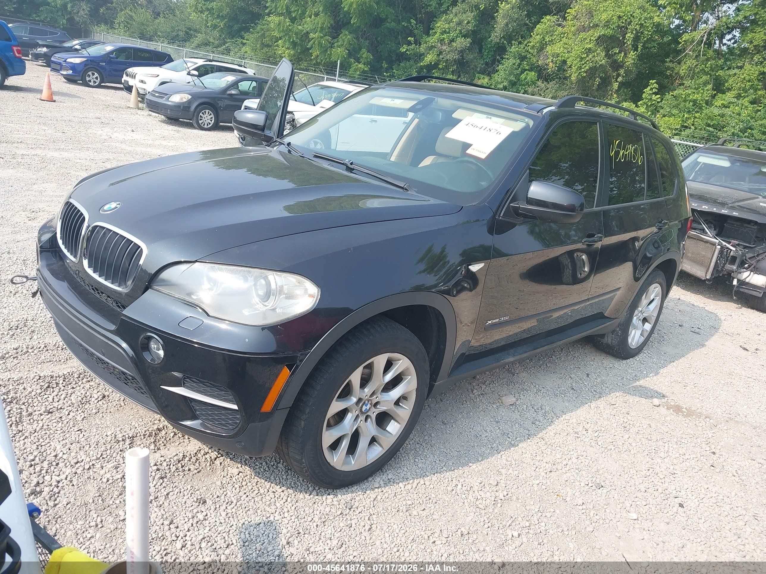 2012 Bmw X5 Xdrive35i/xdrive35i Premium/xdrive35i Sport Activity Черный vin: 5UXZV4C53CL744281