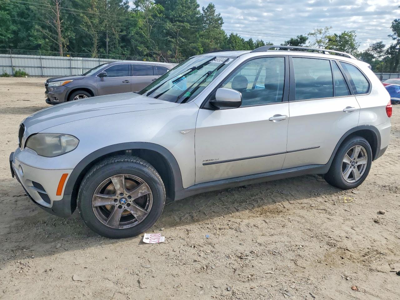 2012 Bmw X5 Xdrive35i Серебряный vin: 5UXZV4C53CL747083