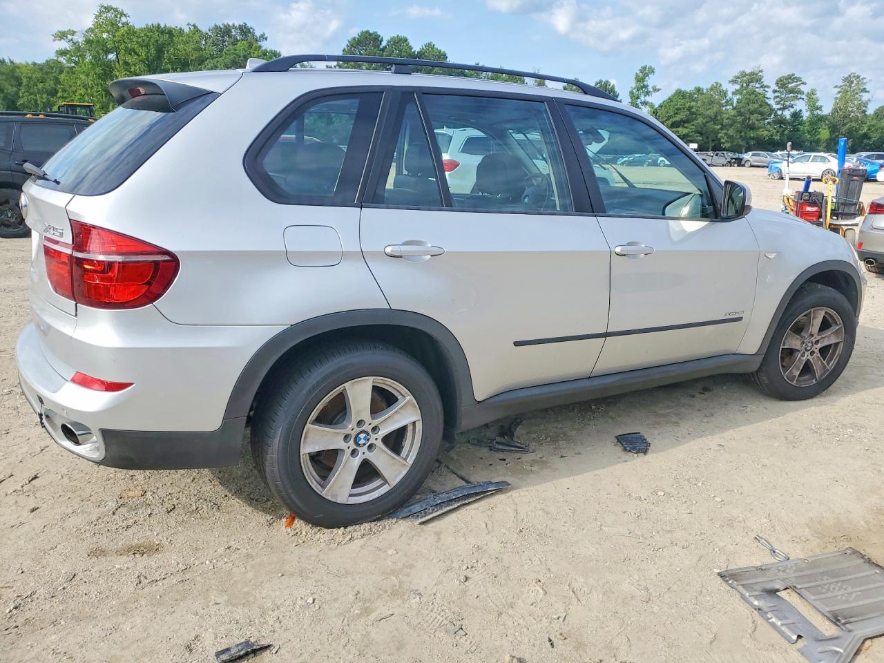 2012 Bmw X5 Xdrive35i Серебряный vin: 5UXZV4C53CL747083