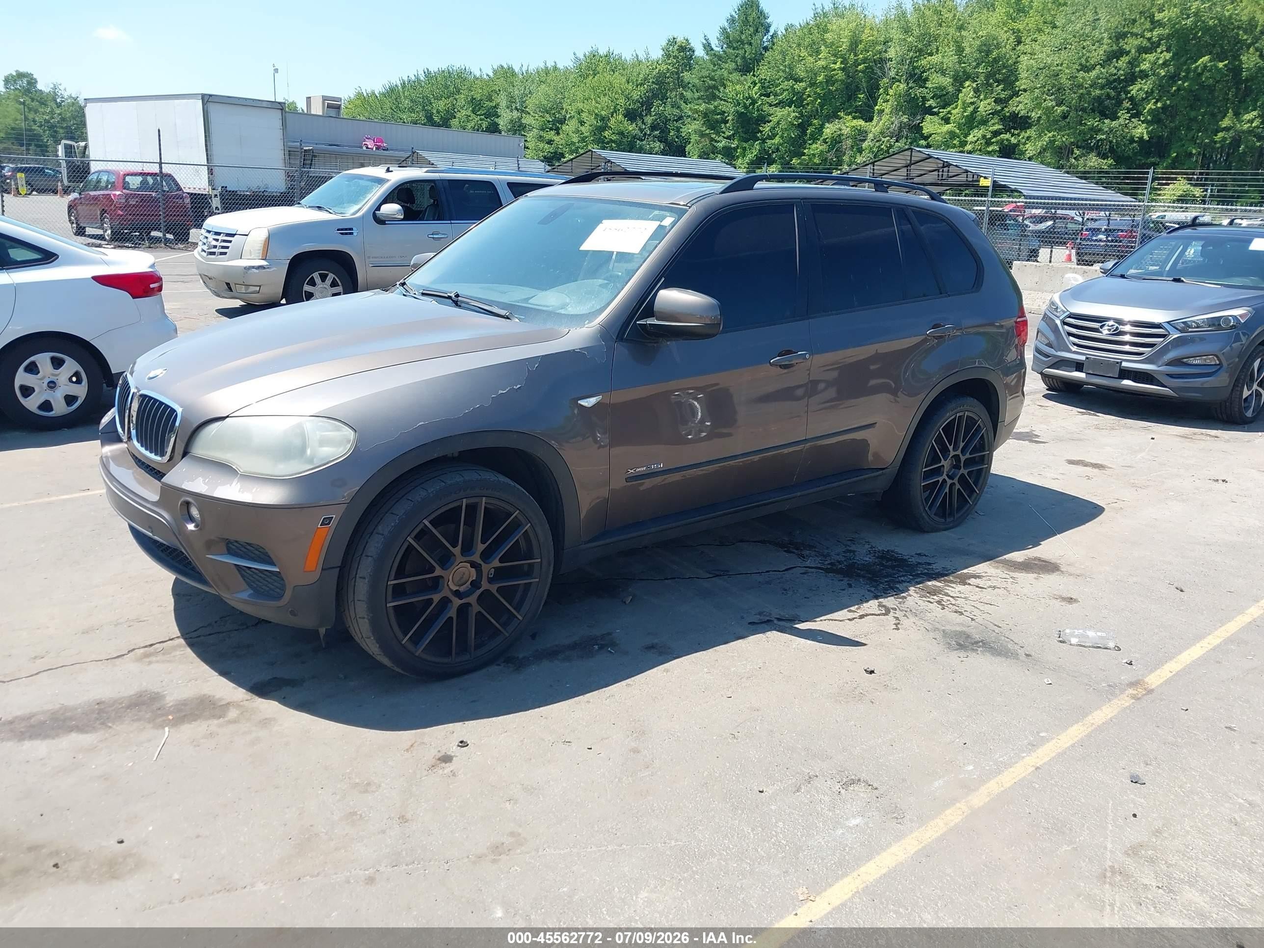 2012 Bmw X5 Xdrive35i/xdrive35i Premium/xdrive35i Sport Activity Brown vin: 5UXZV4C53CL747665