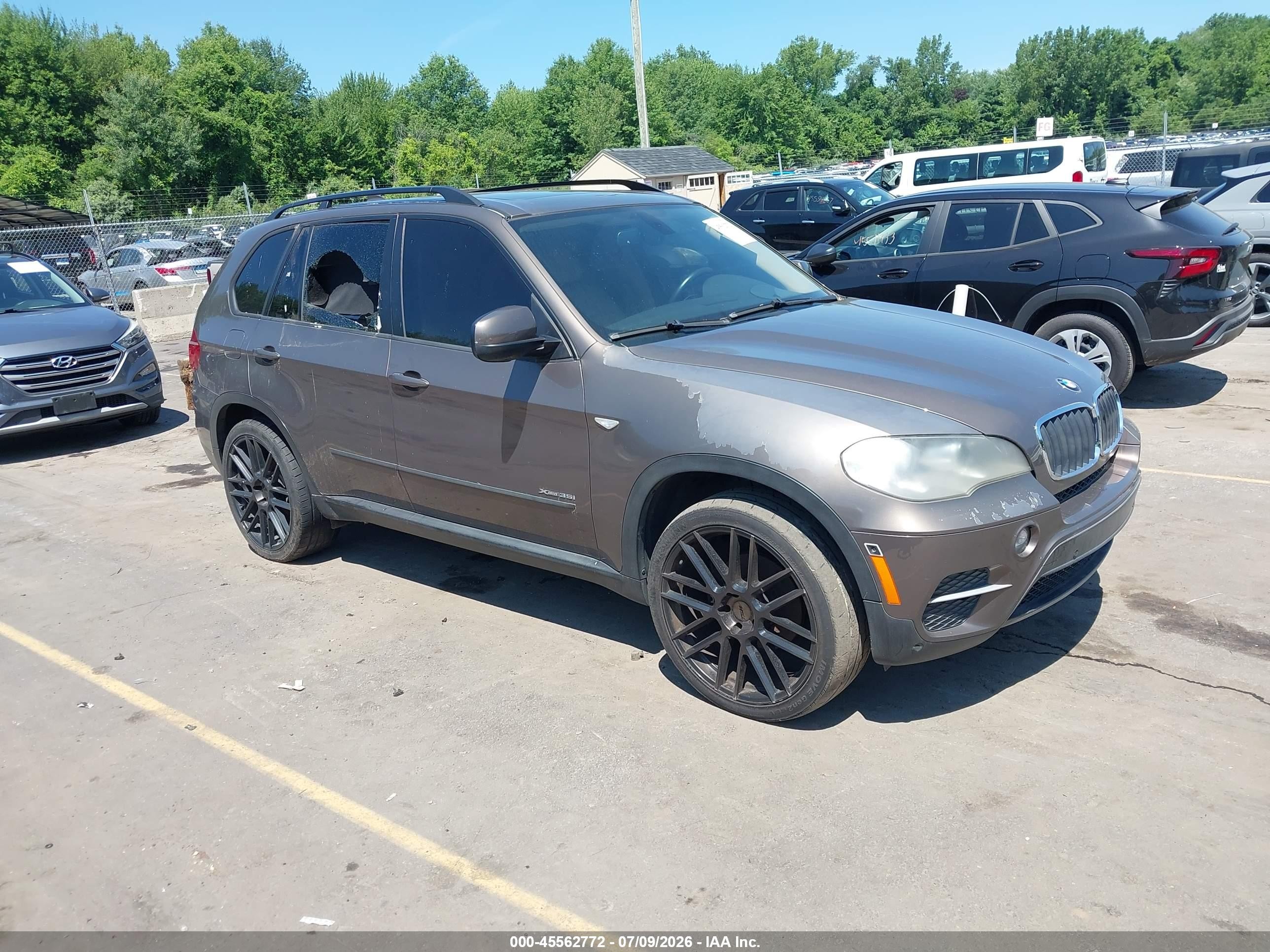 2012 Bmw X5 Xdrive35i/xdrive35i Premium/xdrive35i Sport Activity Brown vin: 5UXZV4C53CL747665