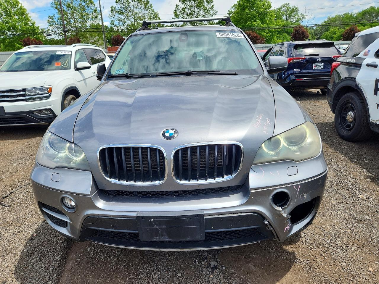 2012 Bmw X5 Xdrive35i Charcoal vin: 5UXZV4C53CL755362