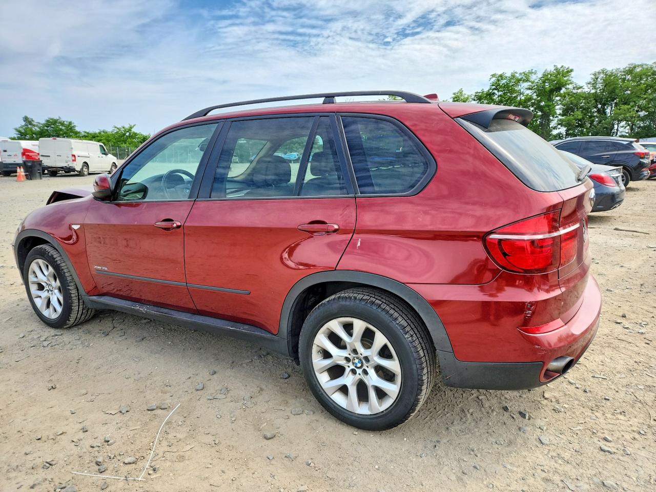 2012 Bmw X5 Xdrive35i Red vin: 5UXZV4C53CL755605