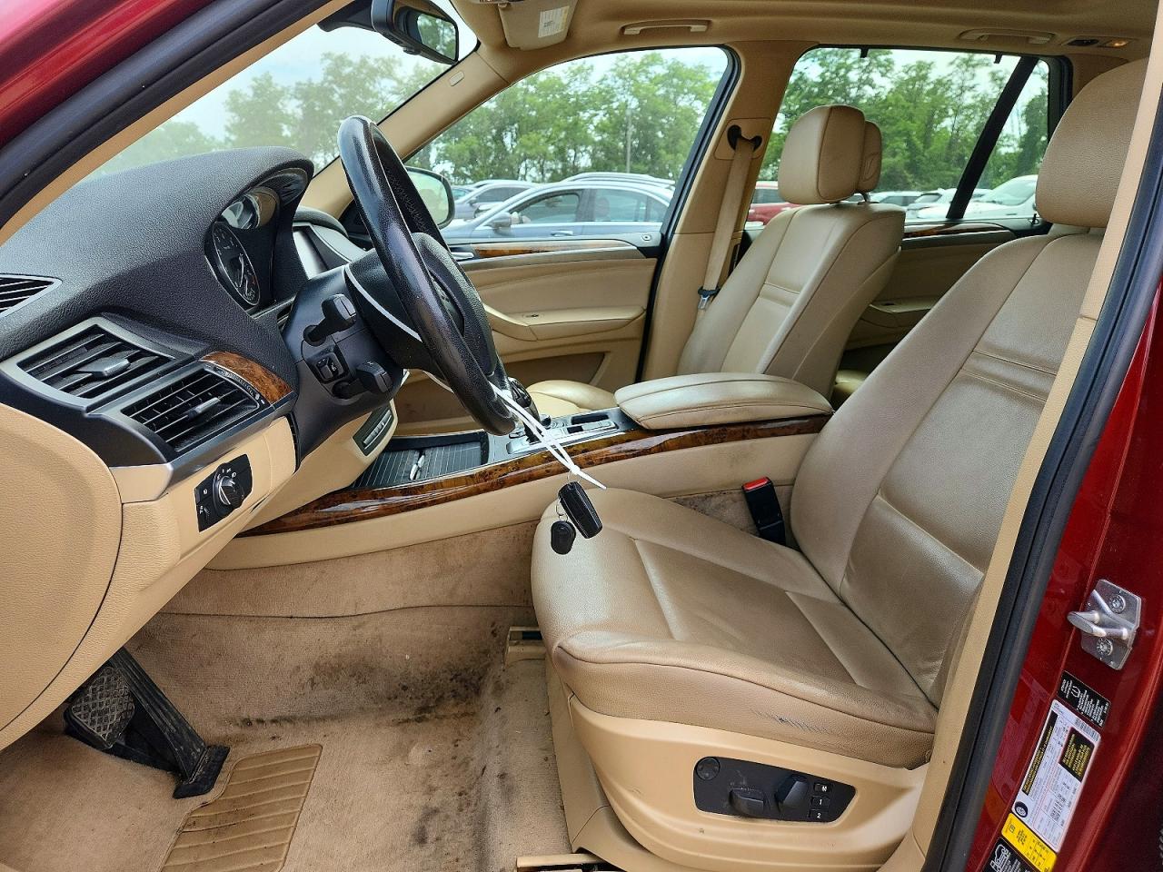 2012 Bmw X5 Xdrive35i Red vin: 5UXZV4C53CL755605