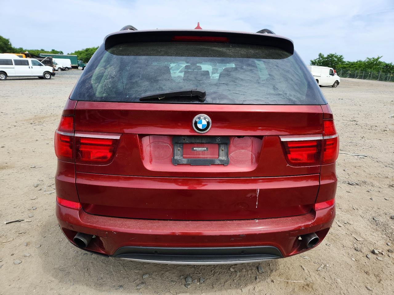 2012 Bmw X5 Xdrive35i Red vin: 5UXZV4C53CL755605