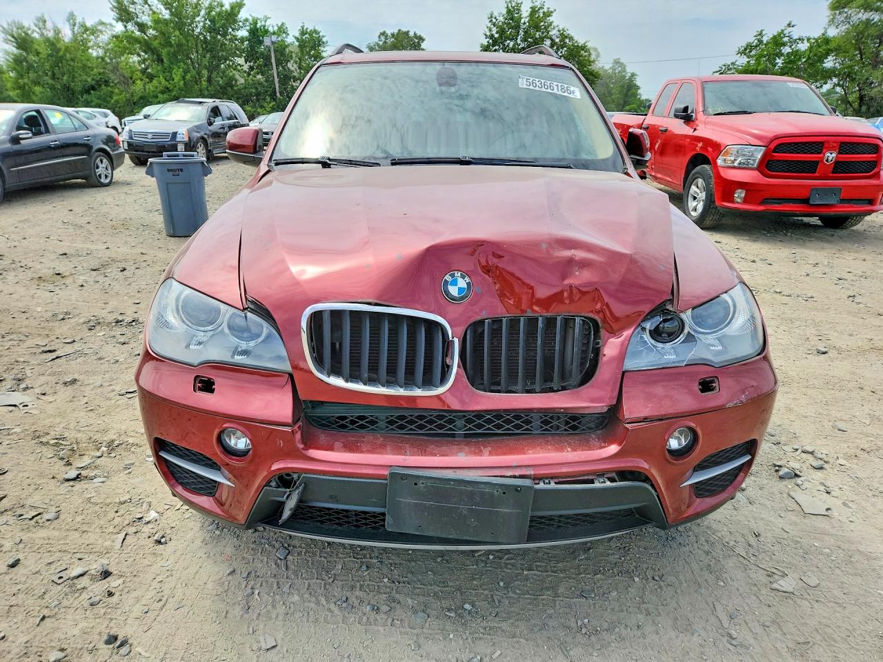 2012 Bmw X5 Xdrive35i Red vin: 5UXZV4C53CL755605