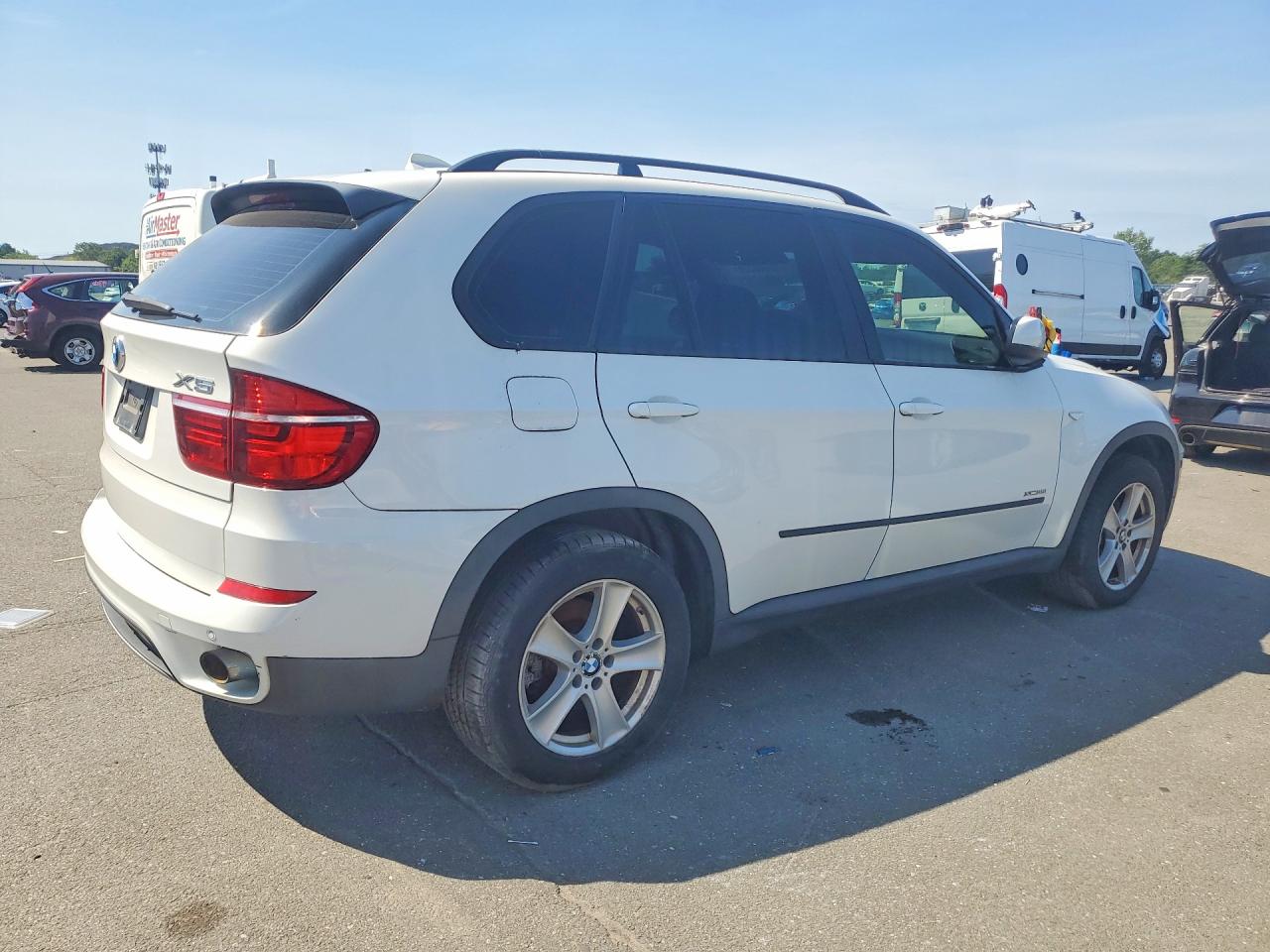 2012 Bmw X5 Xdrive35i White vin: 5UXZV4C53CL765664