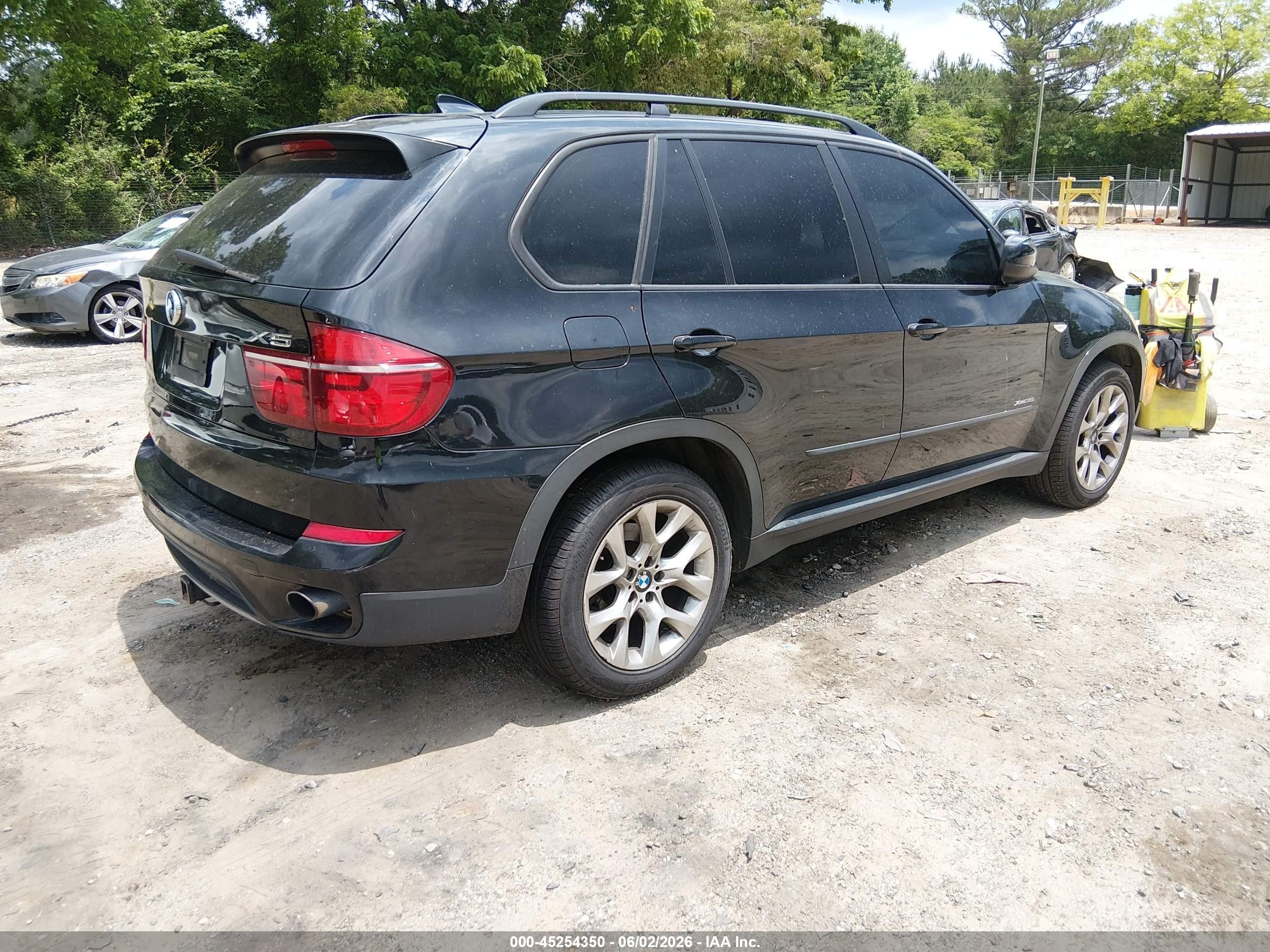 2012 Bmw X5 Xdrive35i/xdrive35i Premium/xdrive35i Sport Activity Black vin: 5UXZV4C53CL991865