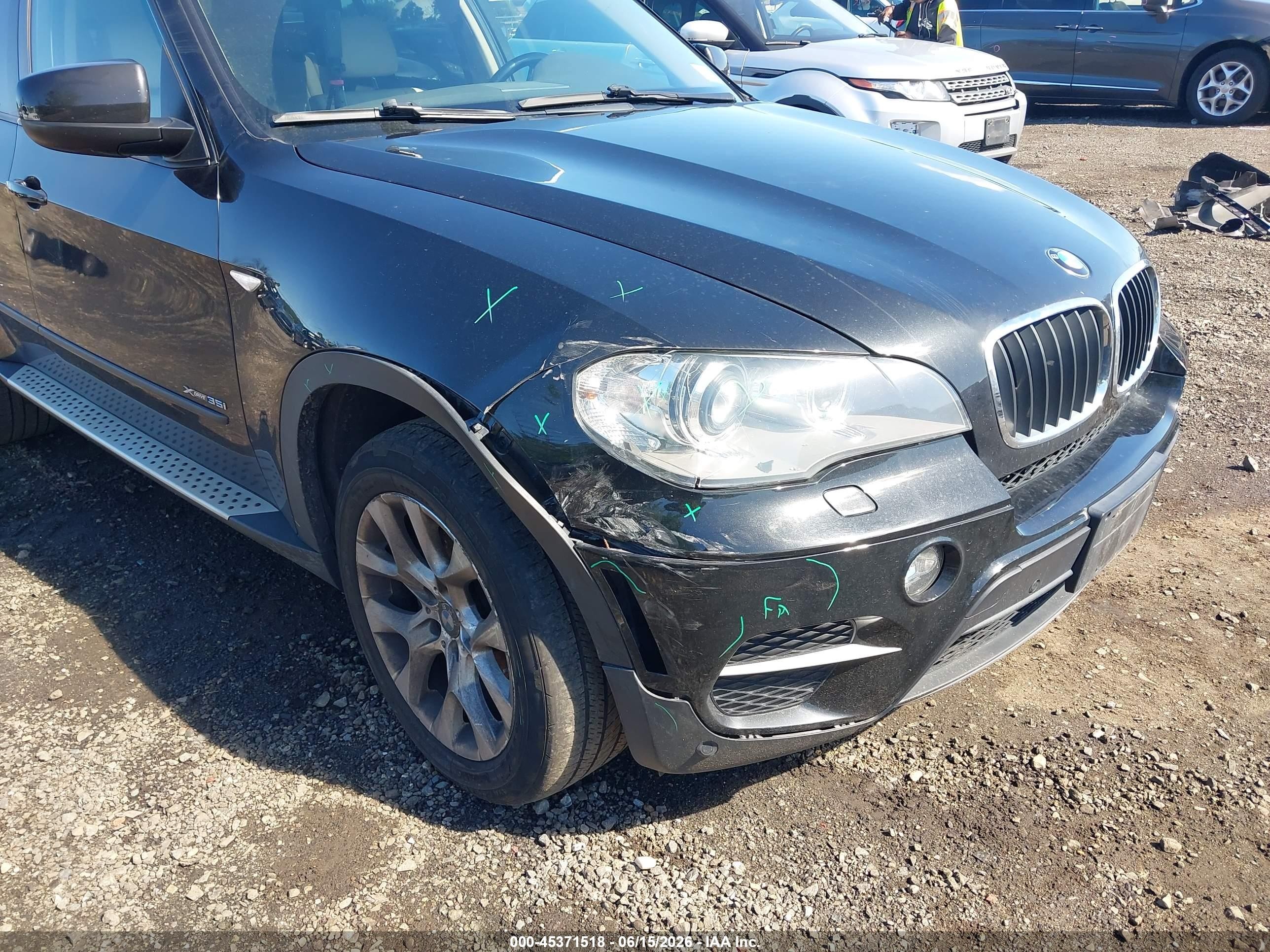 2013 Bmw X5 Xdrive35i/xdrive35i Premium/xdrive35i Sport Activity Black vin: 5UXZV4C53D0B00155