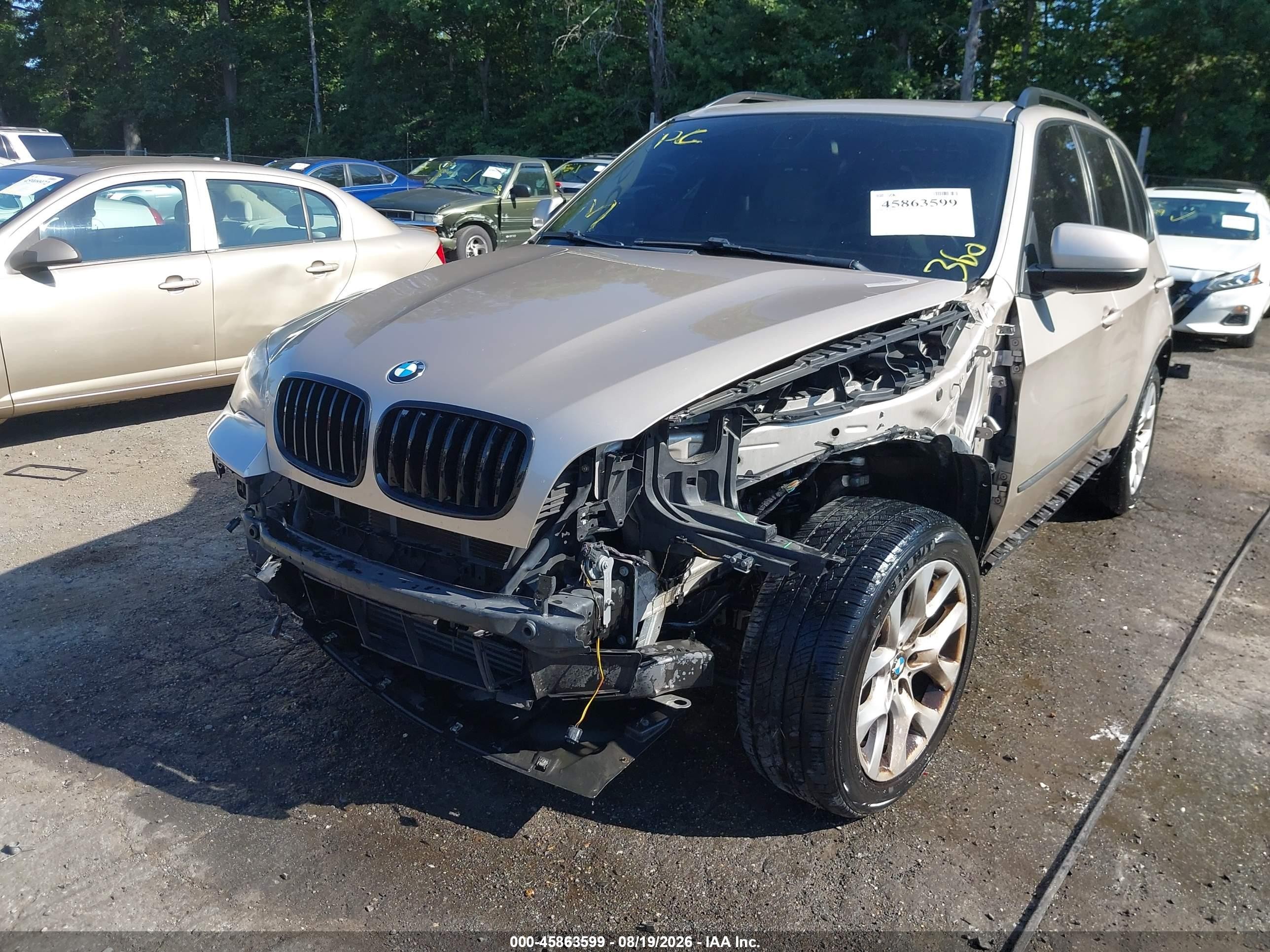 2013 Bmw X5 Xdrive35i/xdrive35i Premium/xdrive35i Sport Activity Beige vin: 5UXZV4C53D0B00740