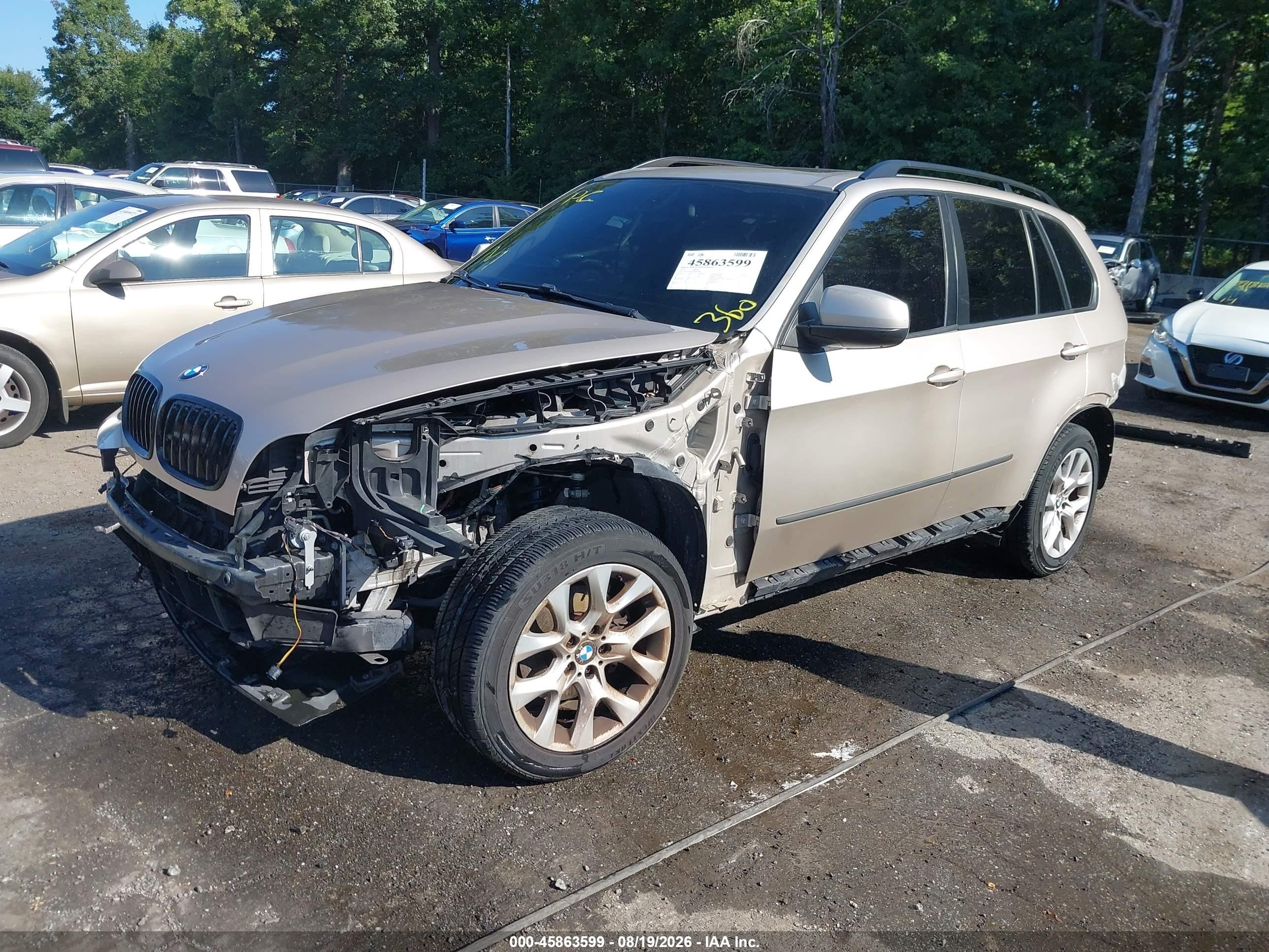 2013 Bmw X5 Xdrive35i/xdrive35i Premium/xdrive35i Sport Activity Beige vin: 5UXZV4C53D0B00740