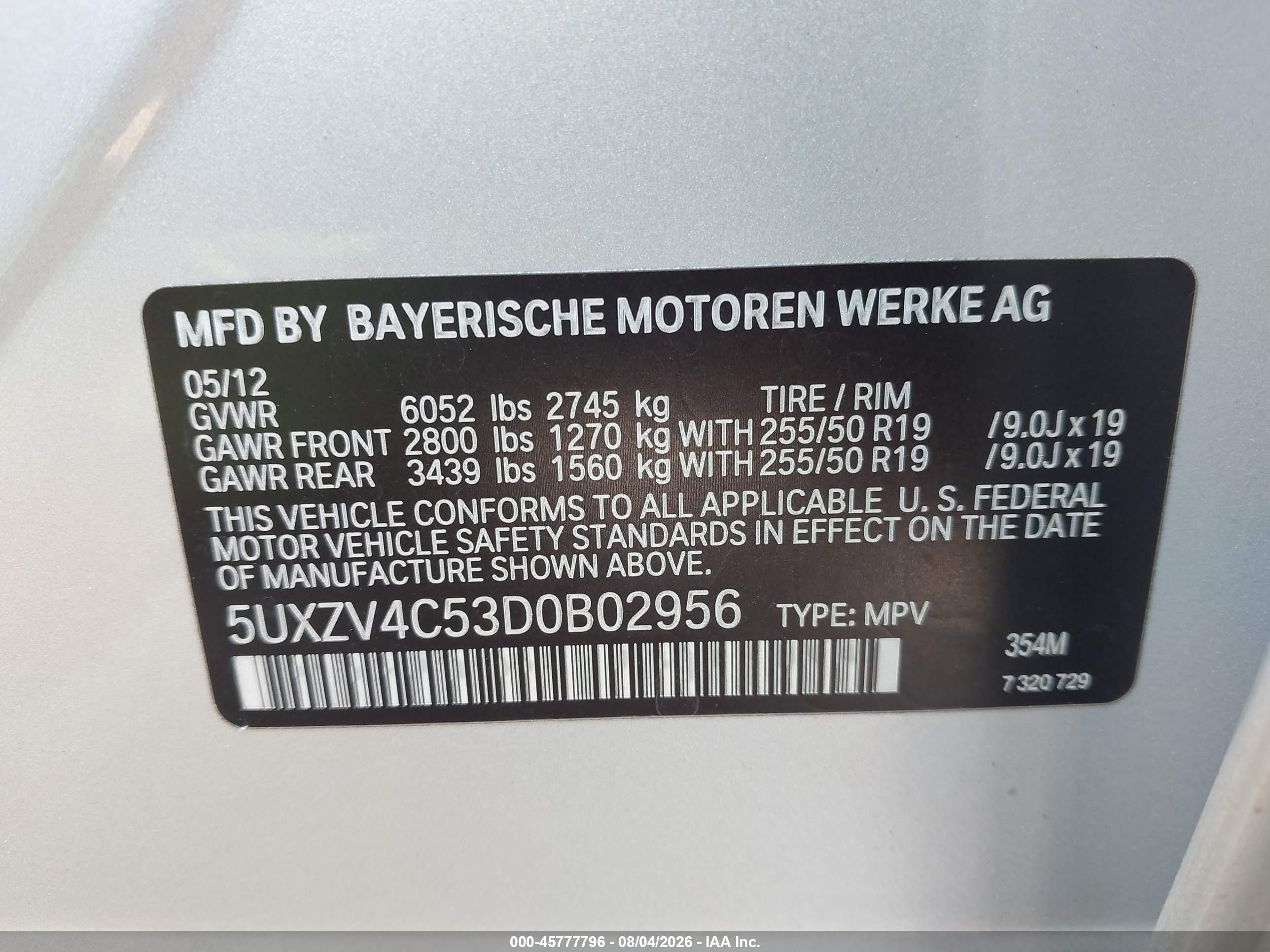 2013 Bmw X5 Xdrive35i/xdrive35i Premium/xdrive35i Sport Activity Silver vin: 5UXZV4C53D0B02956