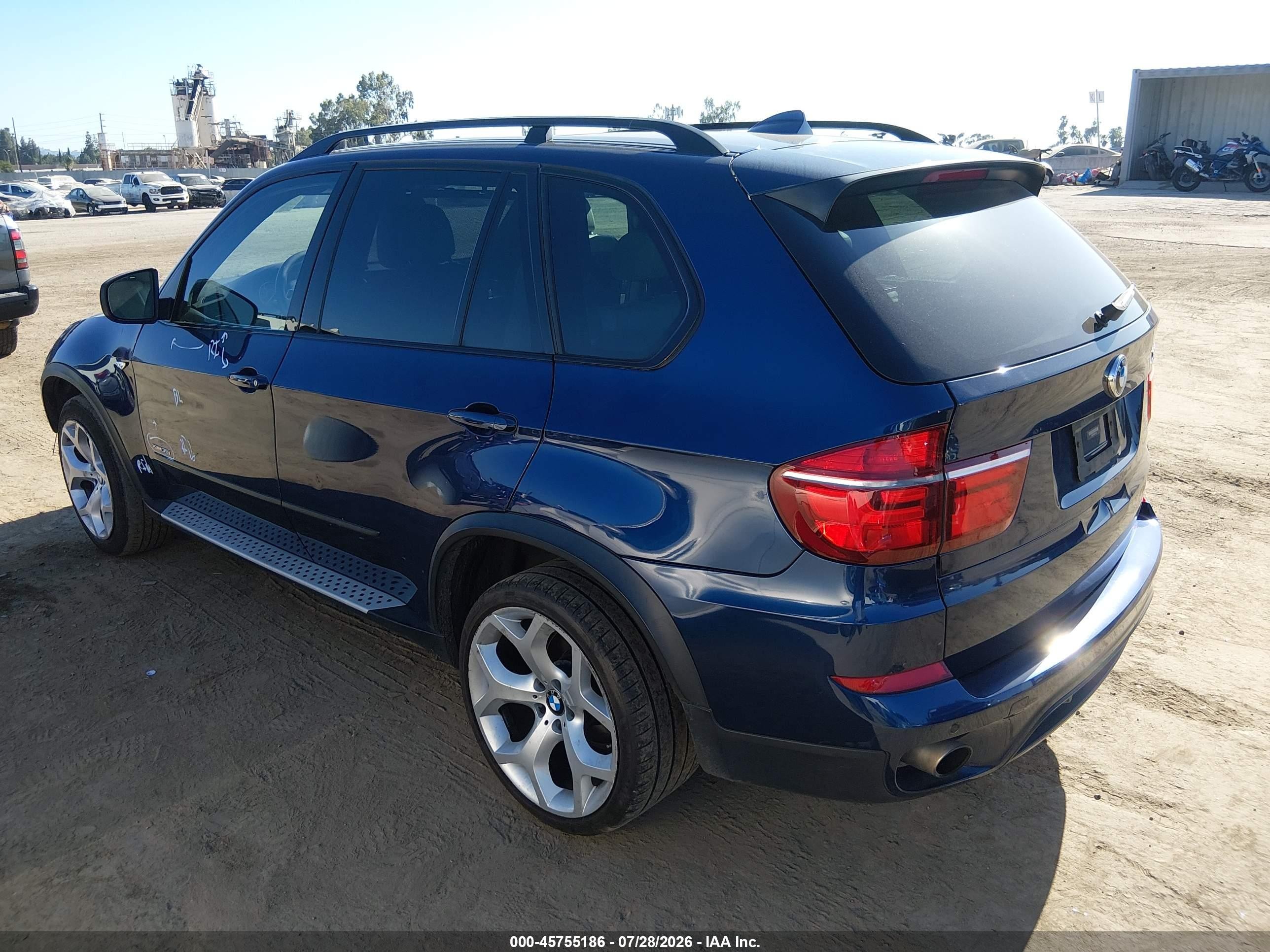 2013 Bmw X5 Xdrive35i/xdrive35i Premium/xdrive35i Sport Activity Dark Blue vin: 5UXZV4C53D0B11592