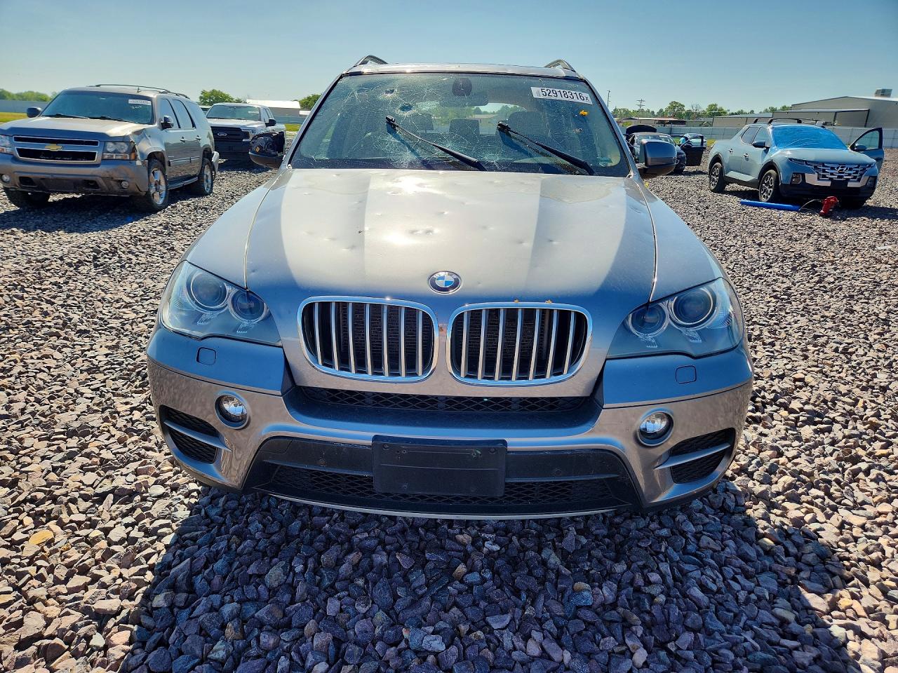 2013 Bmw X5 Xdrive35i Gray vin: 5UXZV4C53D0B12855