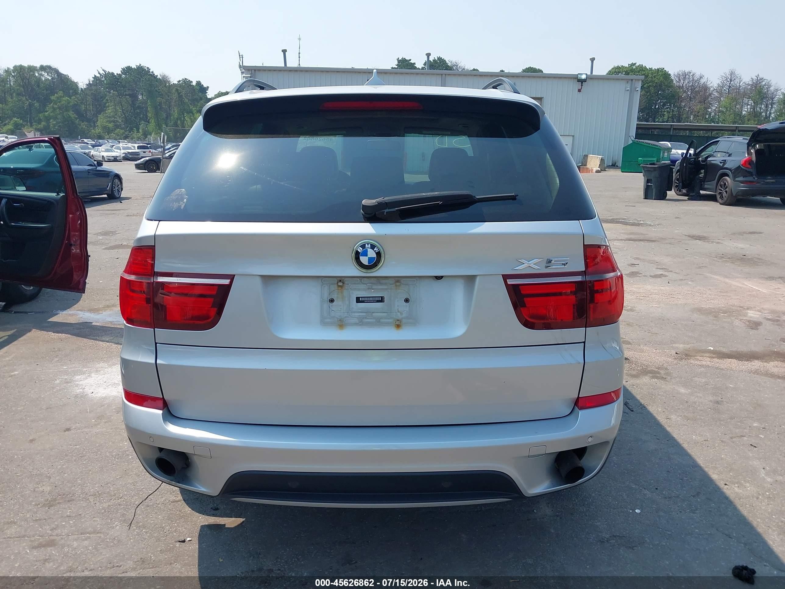 2013 Bmw X5 Xdrive35i/xdrive35i Premium/xdrive35i Sport Activity Silver vin: 5UXZV4C53D0B15447