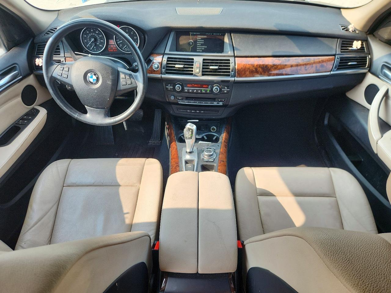 2013 Bmw X5 Xdrive35i White vin: 5UXZV4C53D0B24603
