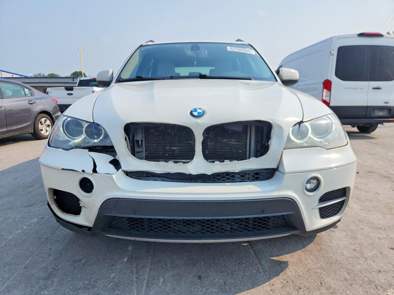 2013 Bmw X5 Xdrive35i White vin: 5UXZV4C53D0B24603