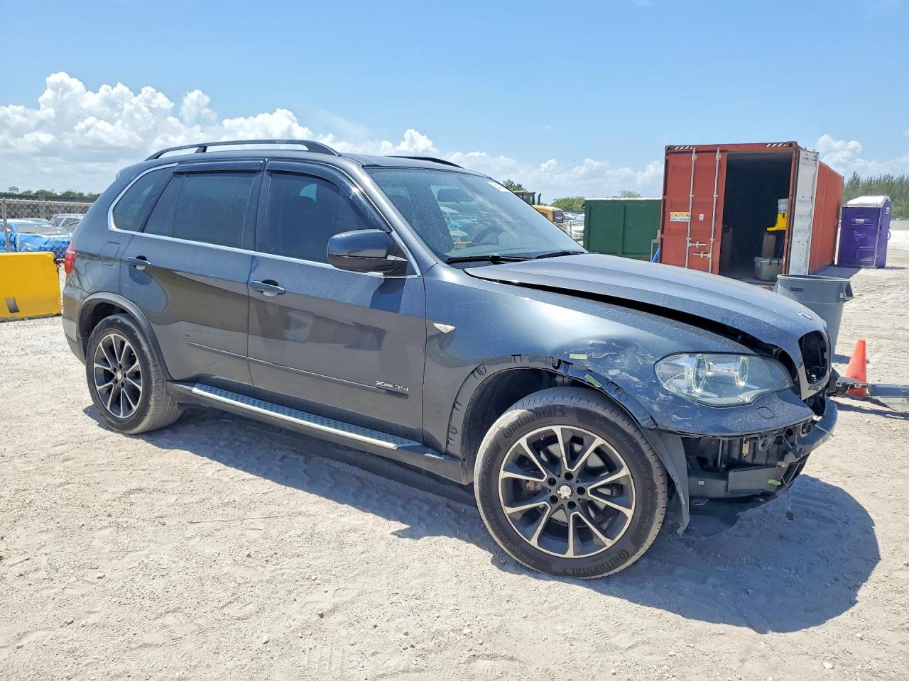 2013 Bmw X5 Xdrive35i Charcoal vin: 5UXZV4C53D0E11522