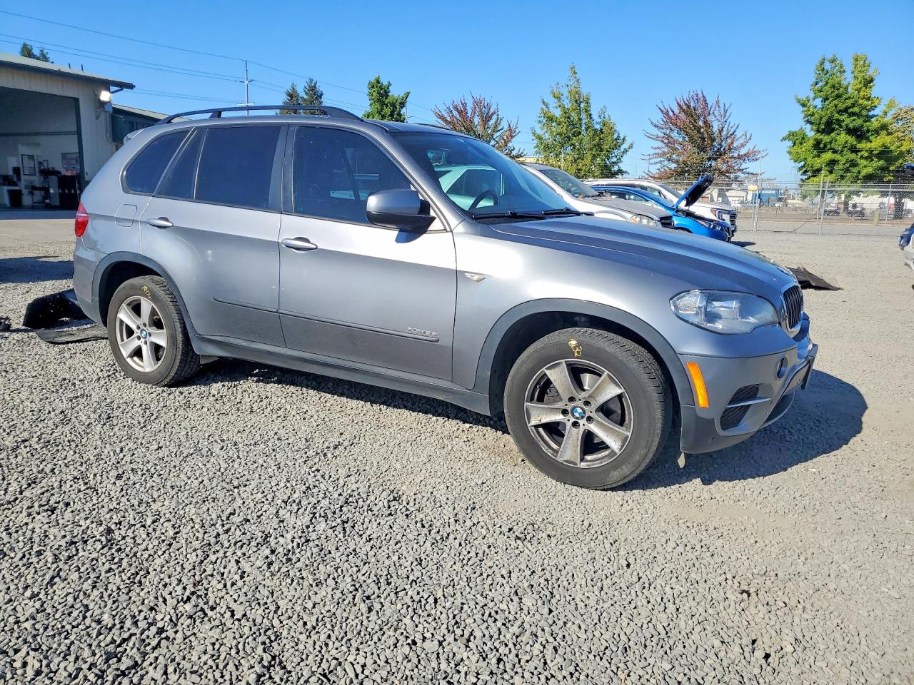 2013 Bmw X5 Xdrive35i Silver vin: 5UXZV4C53D0G51184