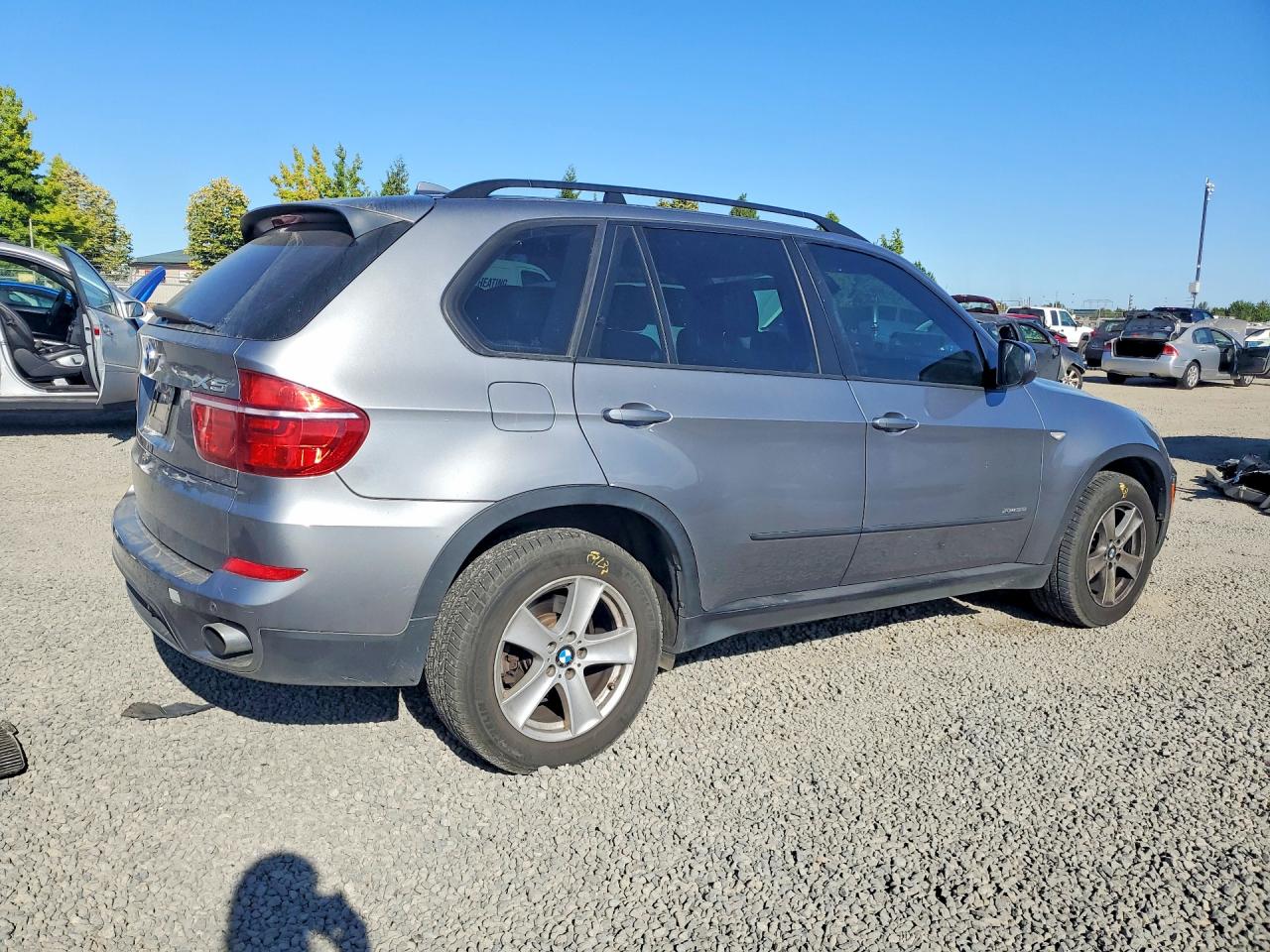 2013 Bmw X5 Xdrive35i Silver vin: 5UXZV4C53D0G51184