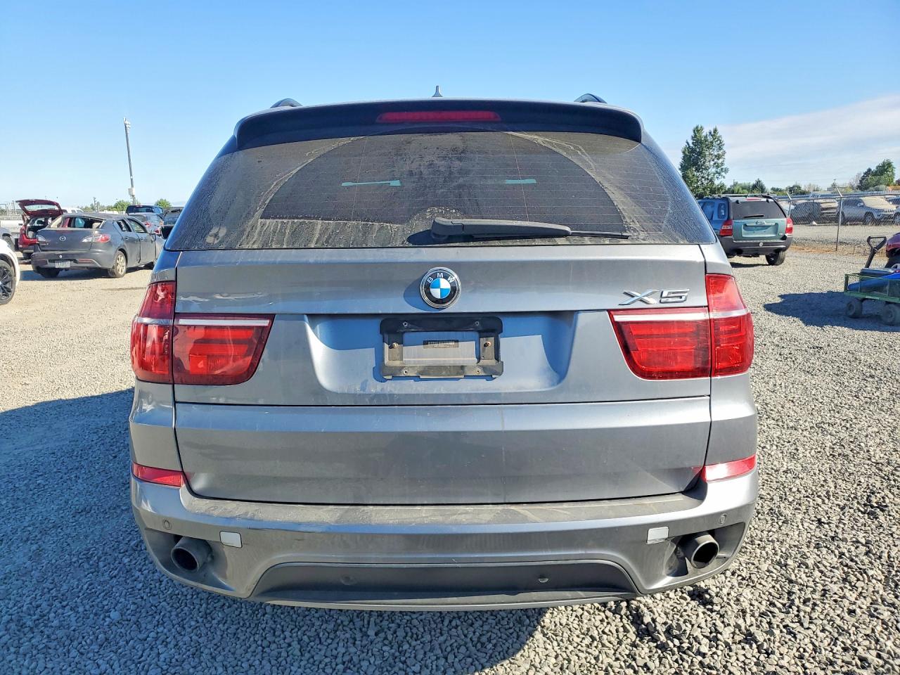 2013 Bmw X5 Xdrive35i Silver vin: 5UXZV4C53D0G51184