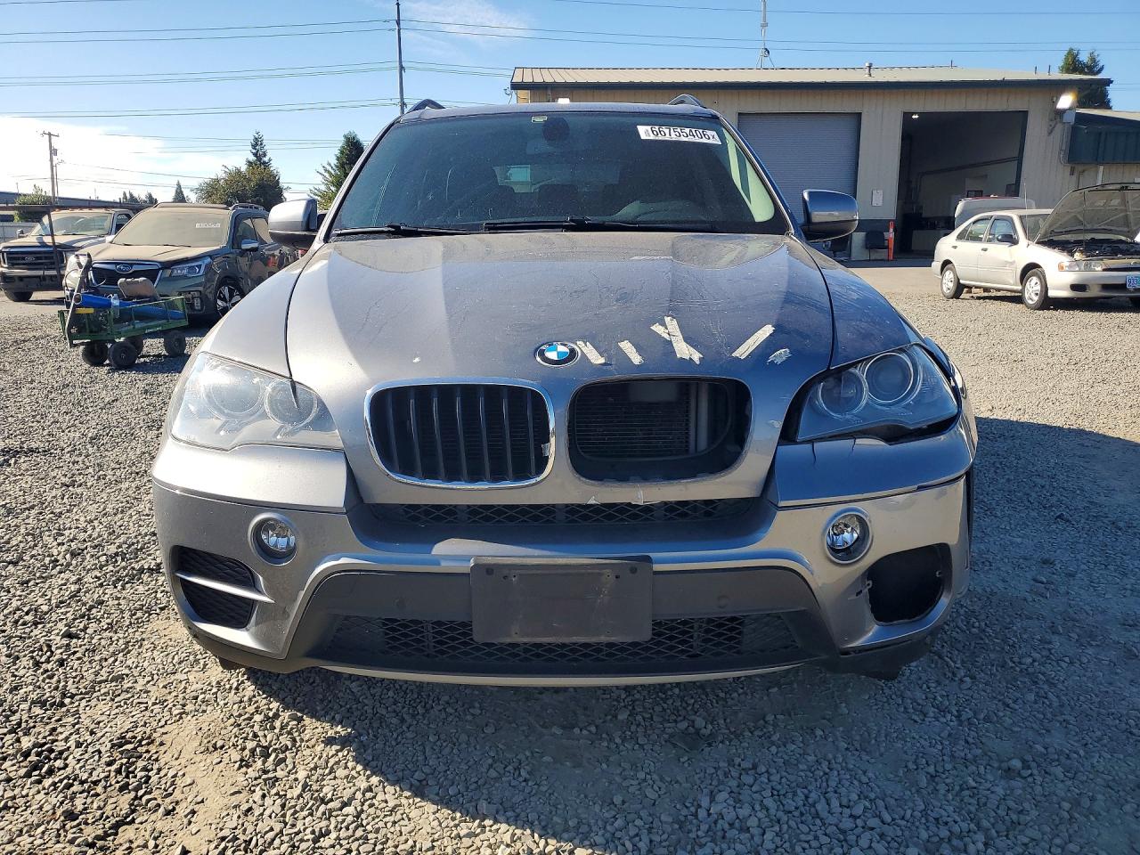 2013 Bmw X5 Xdrive35i Silver vin: 5UXZV4C53D0G51184
