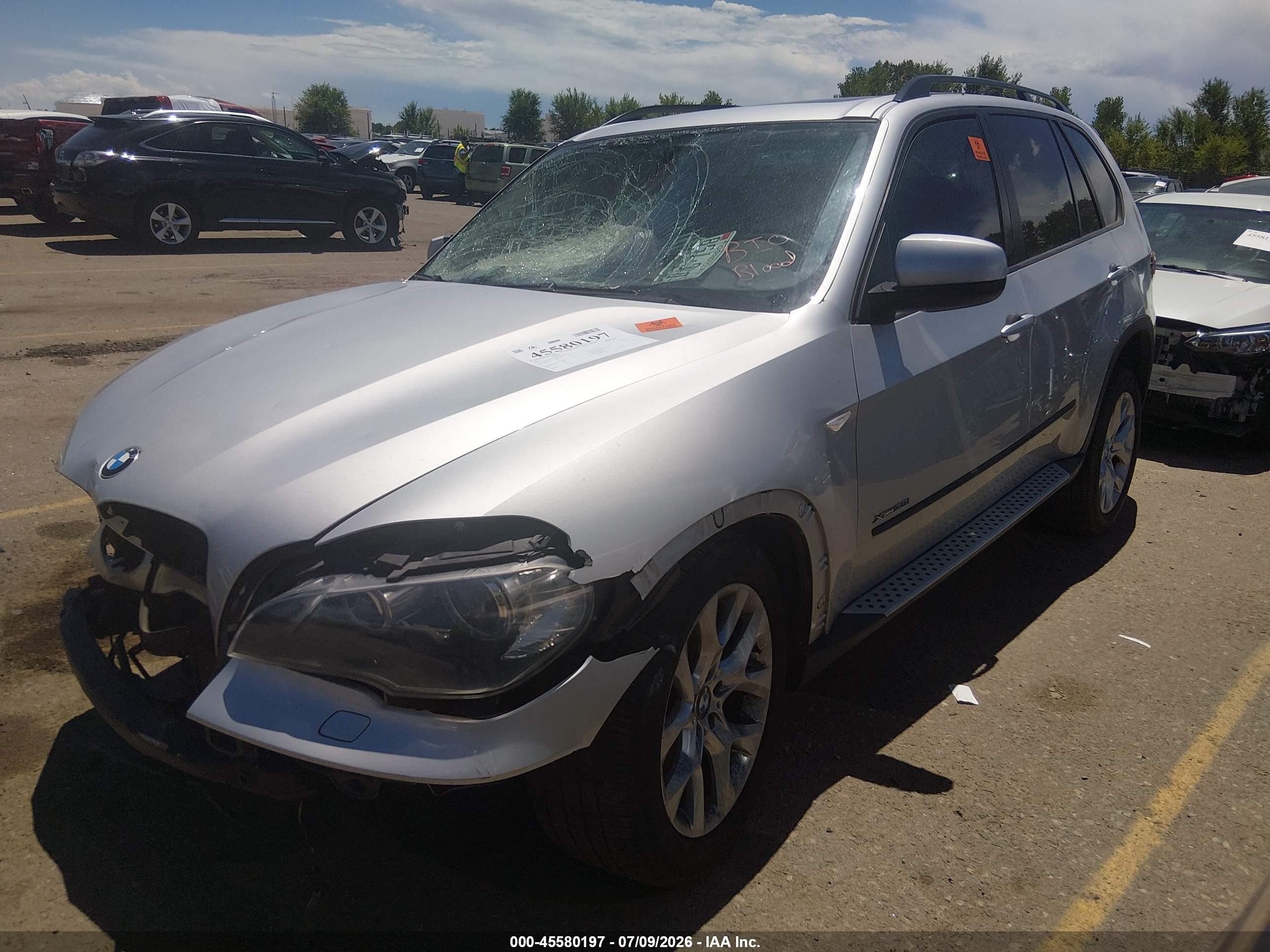 2011 Bmw X5 Xdrive35i/xdrive35i Premium/xdrive35i Sport Activity Silver vin: 5UXZV4C54BL401218