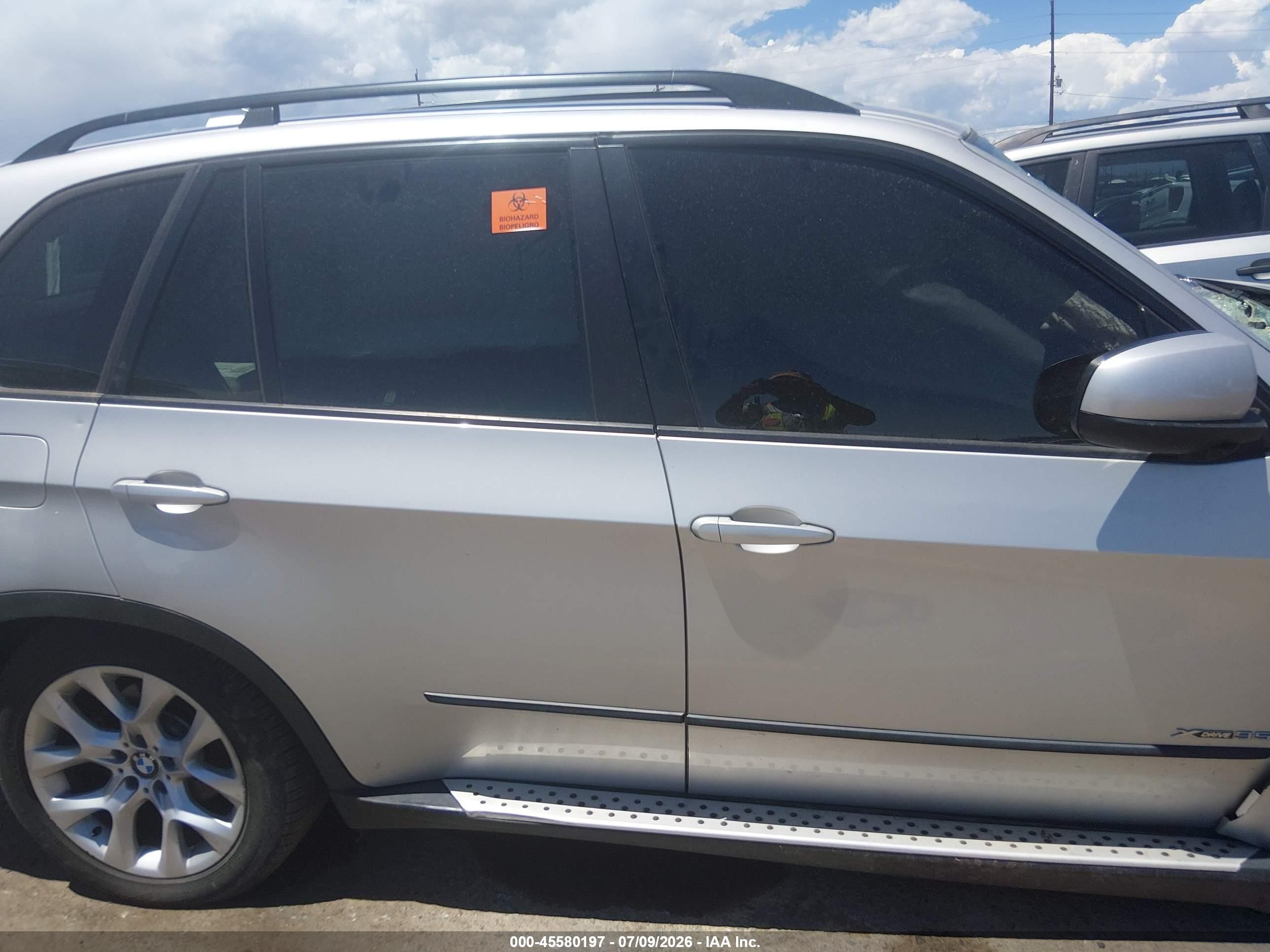 2011 Bmw X5 Xdrive35i/xdrive35i Premium/xdrive35i Sport Activity Silver vin: 5UXZV4C54BL401218