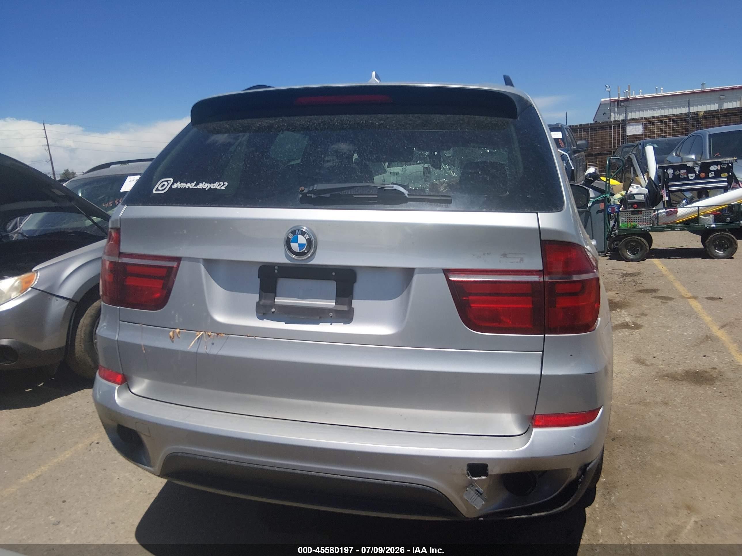 2011 Bmw X5 Xdrive35i/xdrive35i Premium/xdrive35i Sport Activity Silver vin: 5UXZV4C54BL401218