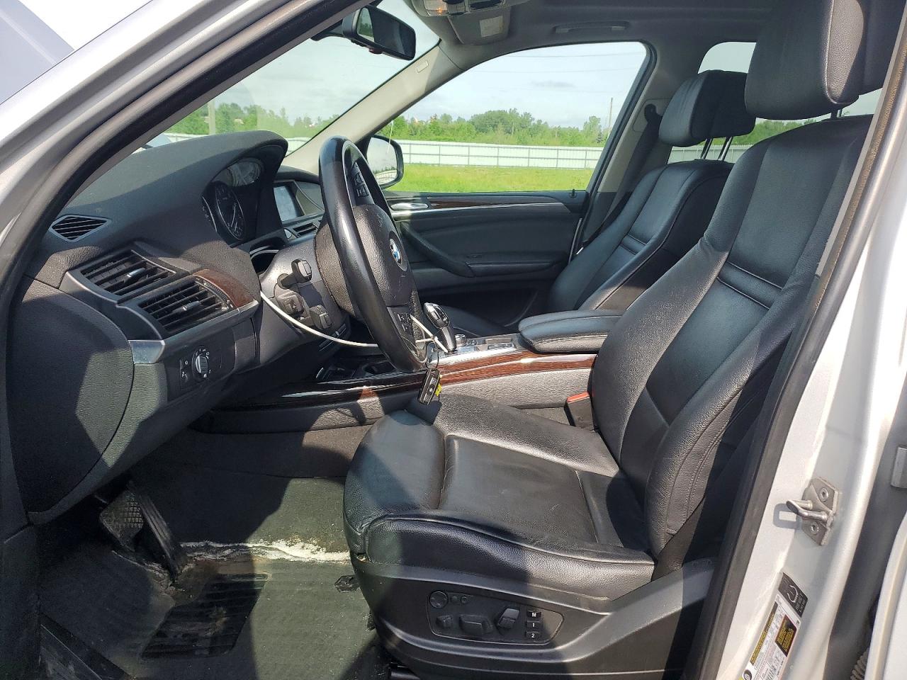 2011 Bmw X5 Xdrive35i Silver vin: 5UXZV4C54BL411716