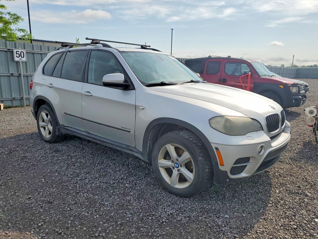 2011 Bmw X5 Xdrive35i Silver vin: 5UXZV4C54BL411716