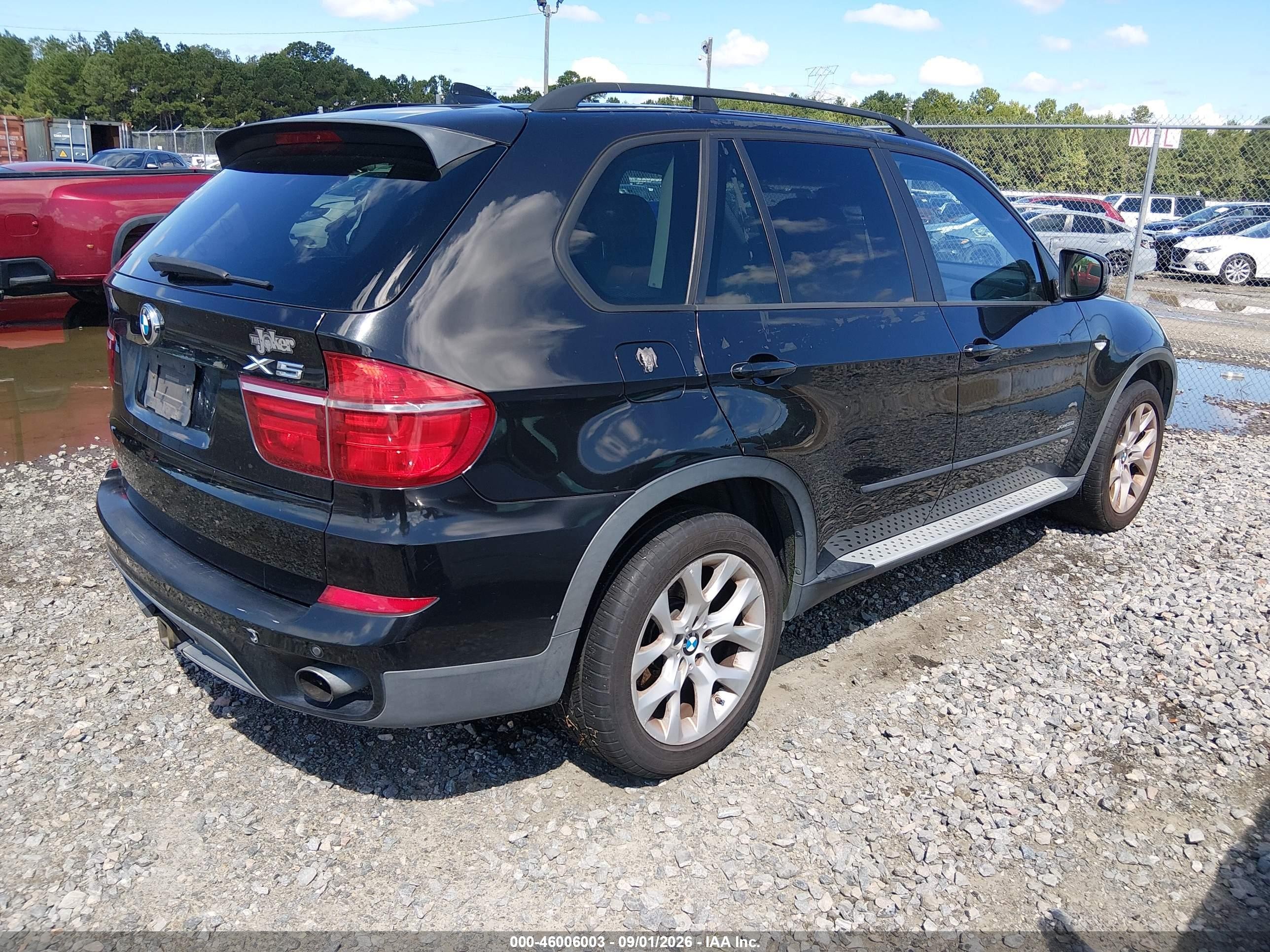 2011 Bmw X5 Xdrive35i/xdrive35i Premium/xdrive35i Sport Activity Black vin: 5UXZV4C54BL414762