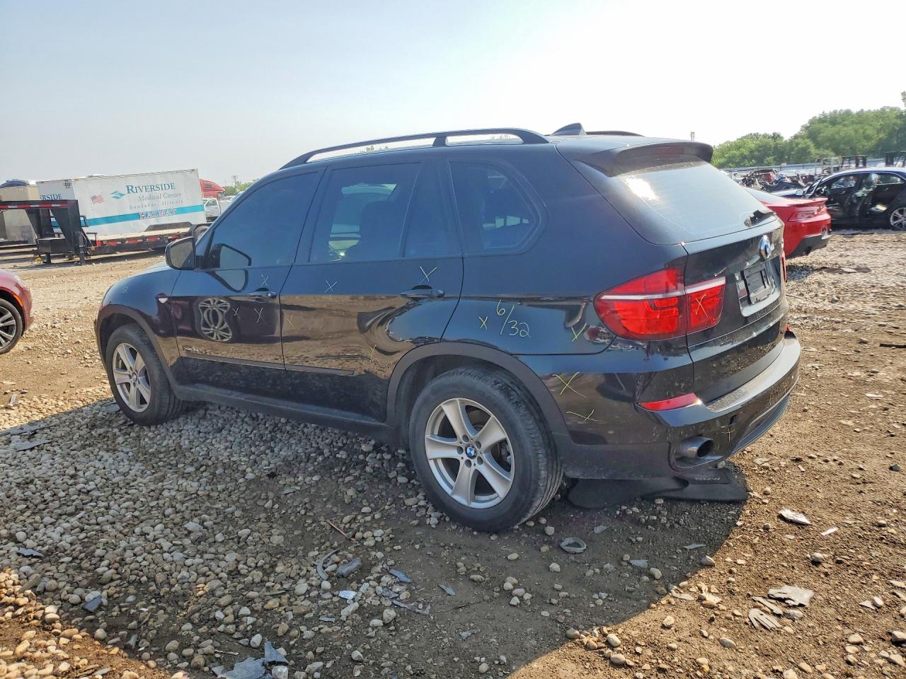 2012 Bmw X5 Xdrive35i Black vin: 5UXZV4C54CL744922