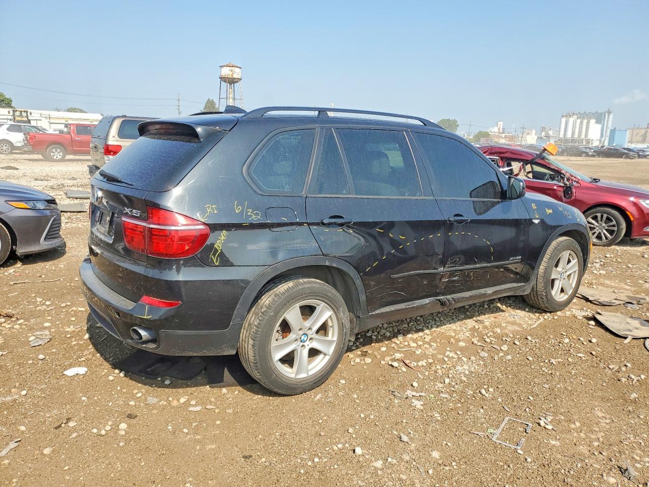 2012 Bmw X5 Xdrive35i Black vin: 5UXZV4C54CL744922