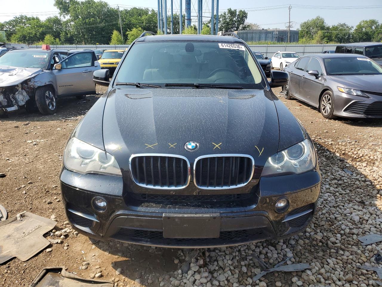 2012 Bmw X5 Xdrive35i Black vin: 5UXZV4C54CL744922