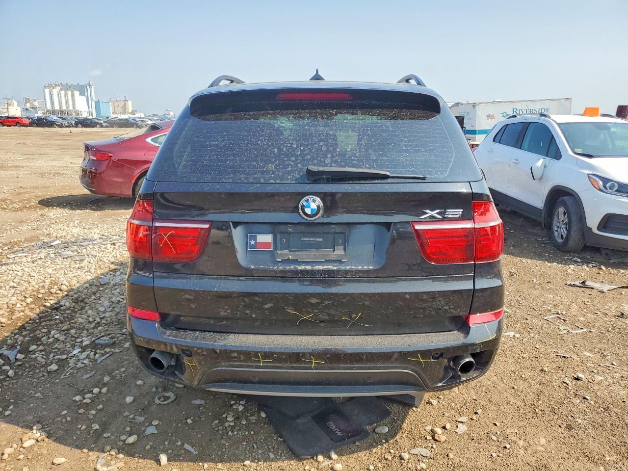 2012 Bmw X5 Xdrive35i Black vin: 5UXZV4C54CL744922