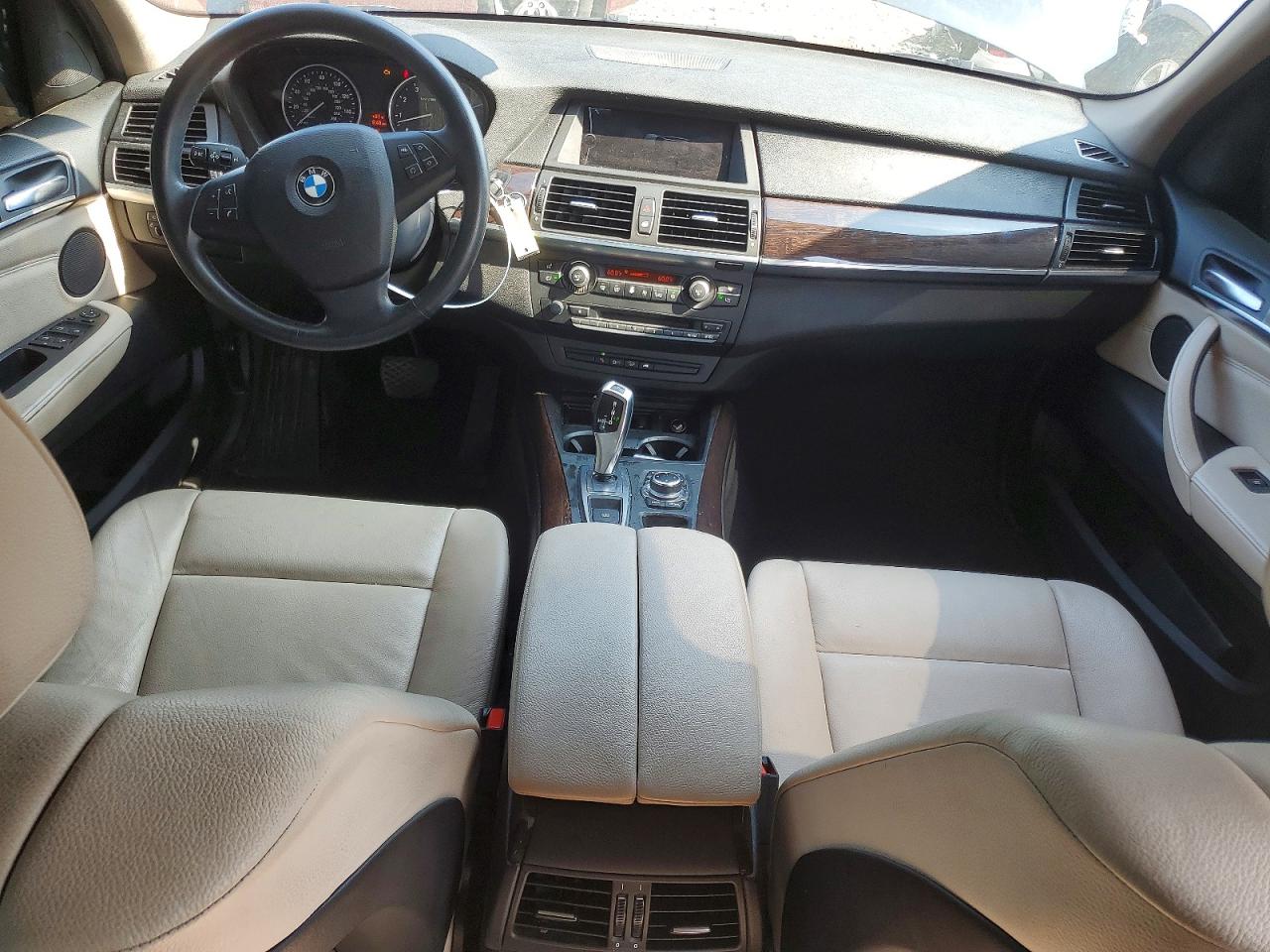 2012 Bmw X5 Xdrive35i Black vin: 5UXZV4C54CL744922