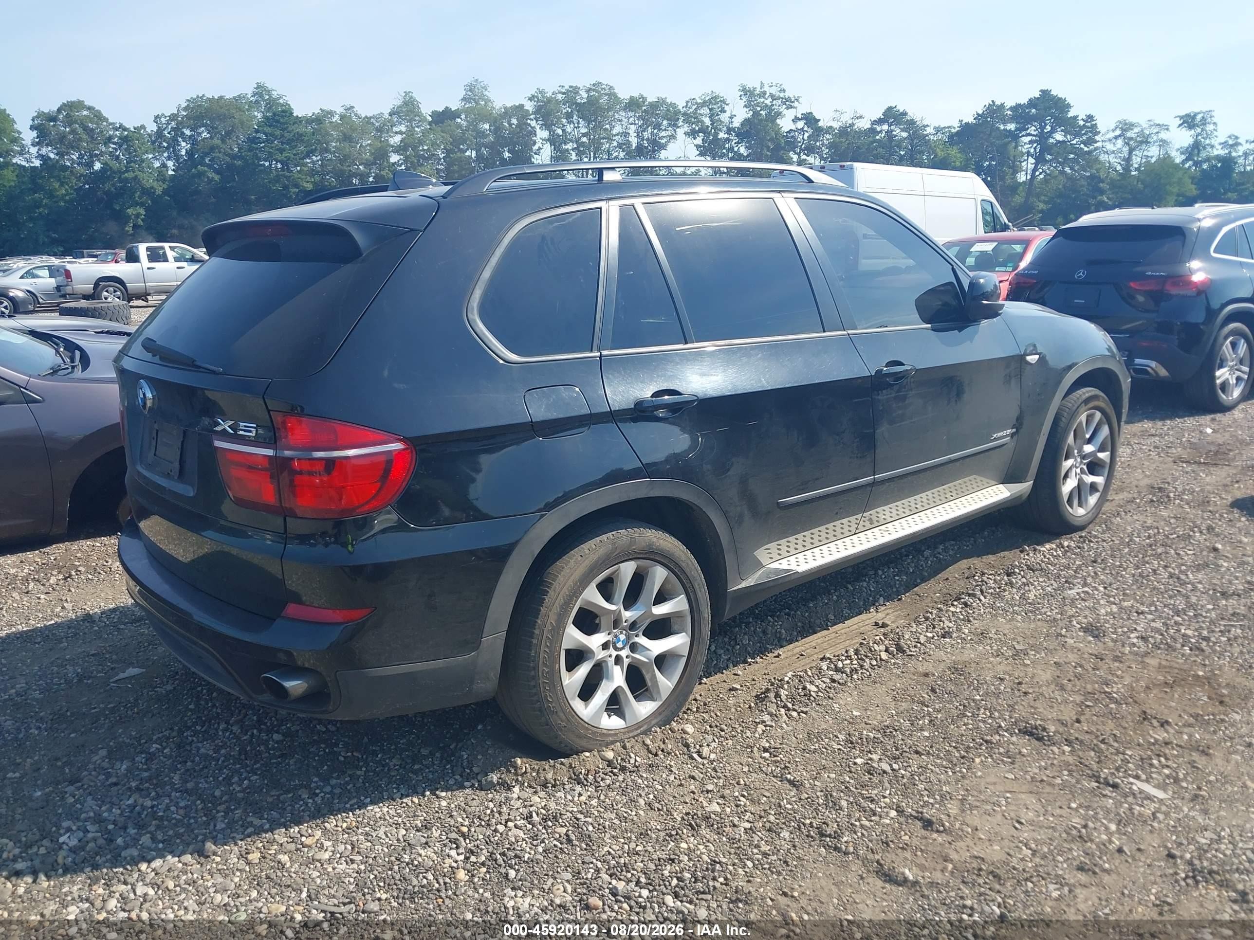 2012 Bmw X5 Xdrive35i/xdrive35i Premium/xdrive35i Sport Activity Black vin: 5UXZV4C54CL745150