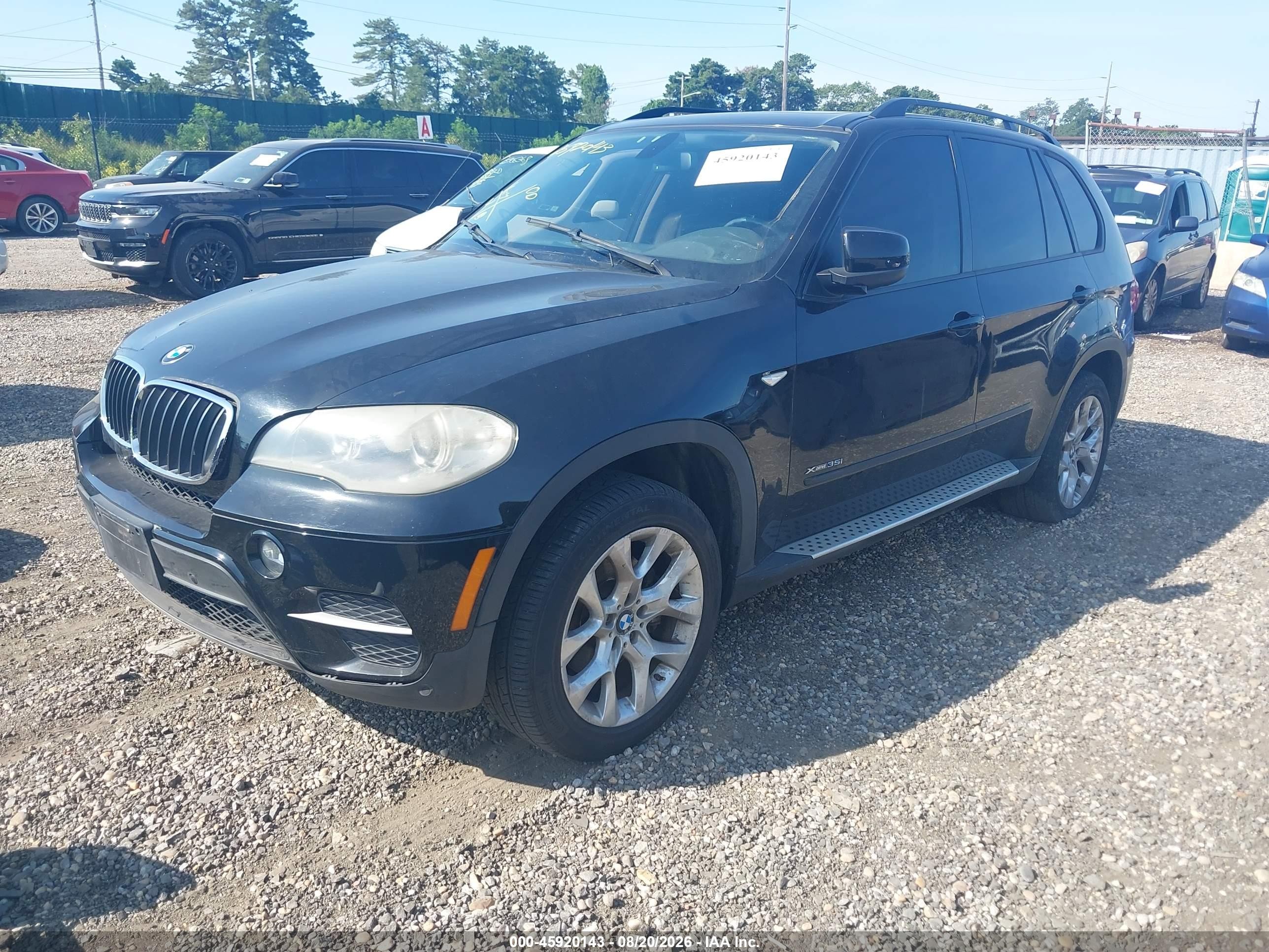 2012 Bmw X5 Xdrive35i/xdrive35i Premium/xdrive35i Sport Activity Black vin: 5UXZV4C54CL745150