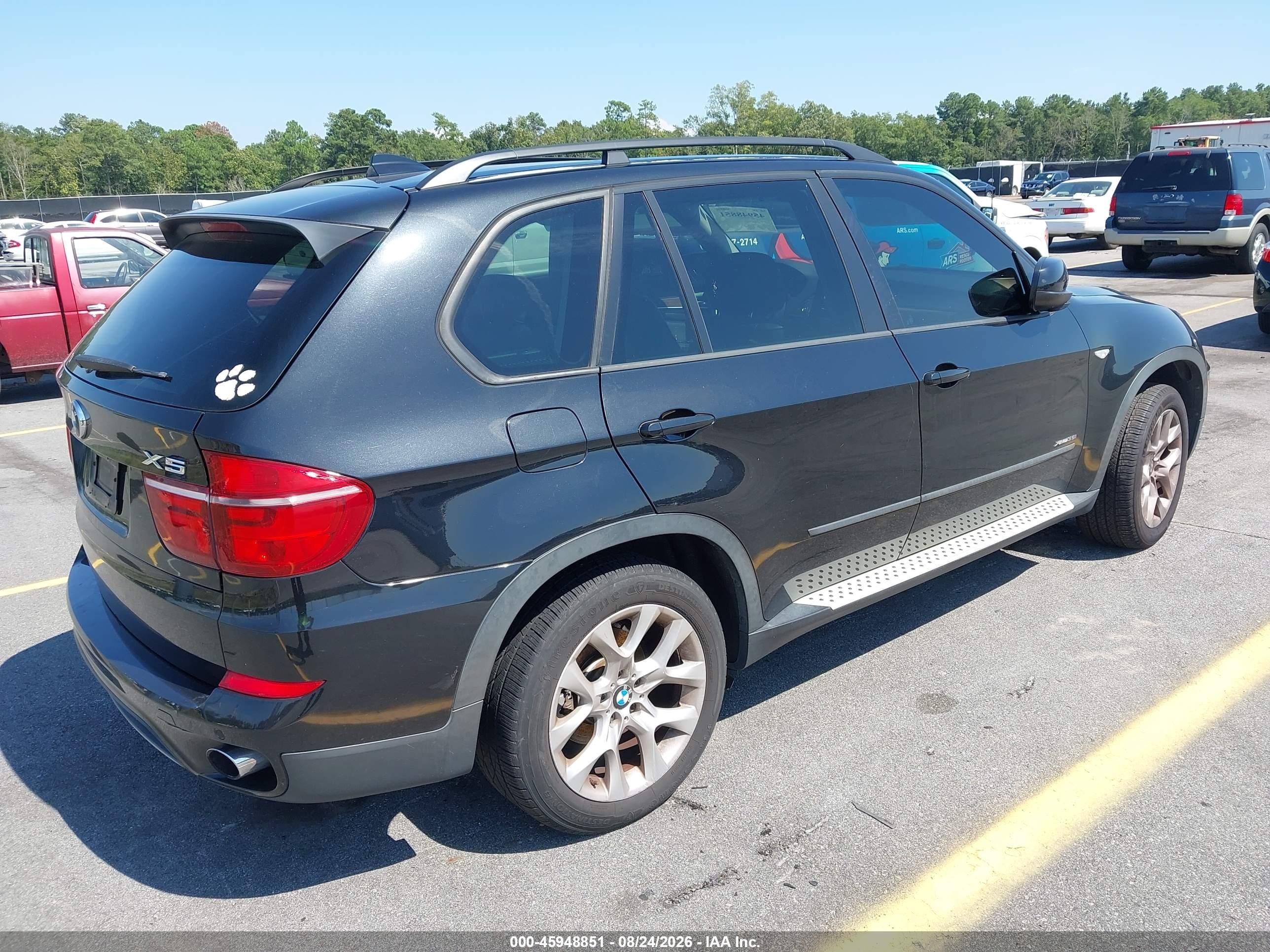 2012 Bmw X5 Xdrive35i/xdrive35i Premium/xdrive35i Sport Activity Black vin: 5UXZV4C54CL752115