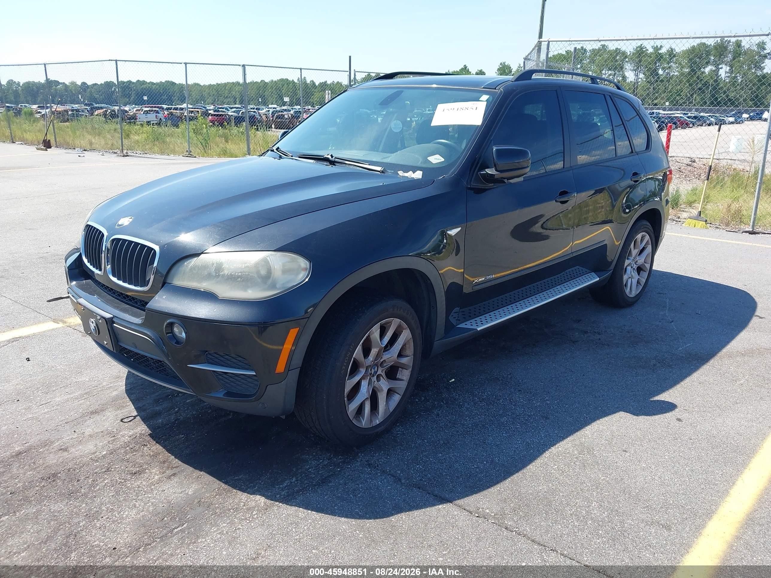 2012 Bmw X5 Xdrive35i/xdrive35i Premium/xdrive35i Sport Activity Black vin: 5UXZV4C54CL752115