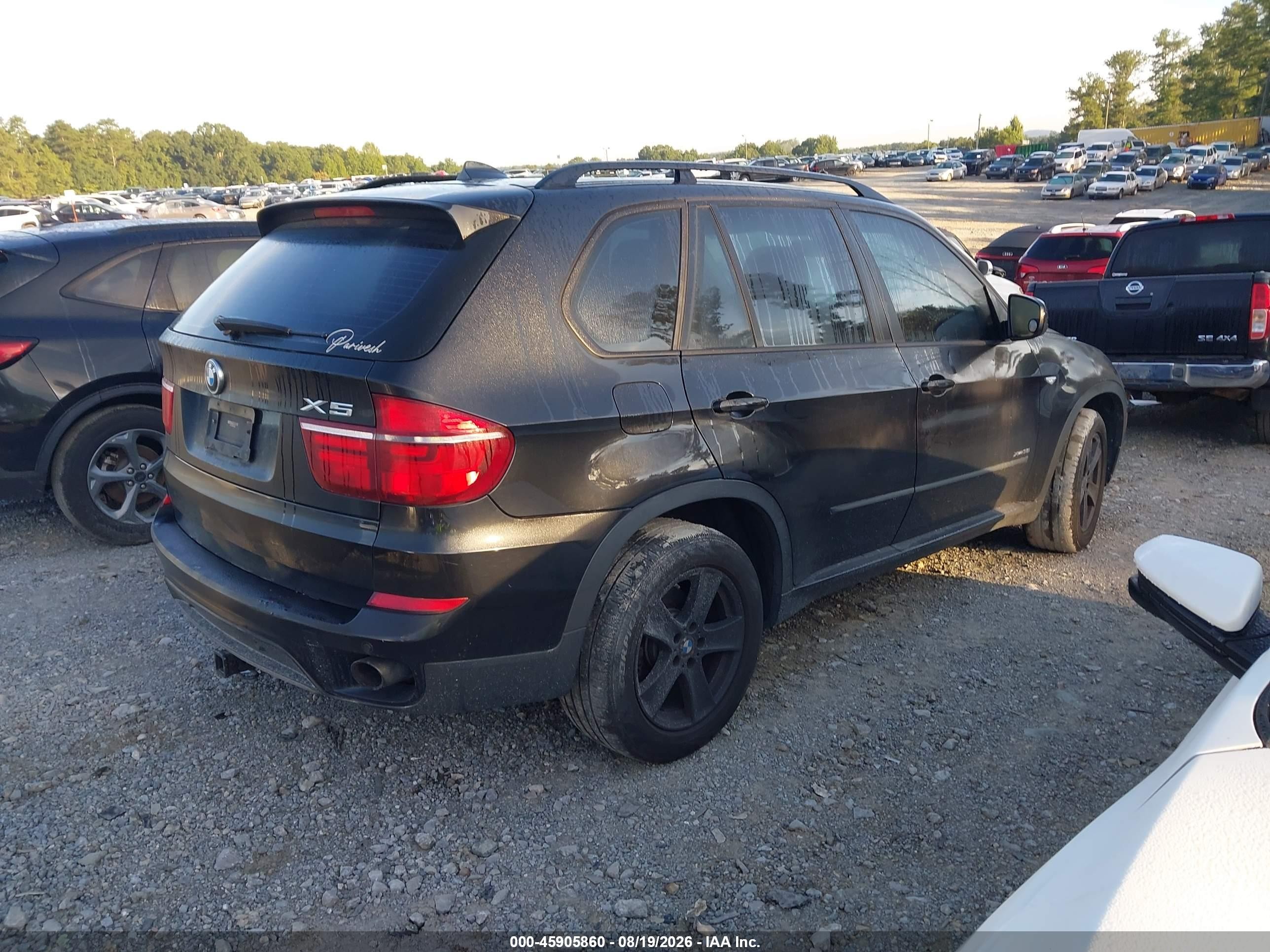 2012 Bmw X5 Xdrive35i/xdrive35i Premium/xdrive35i Sport Activity Black vin: 5UXZV4C54CL760554