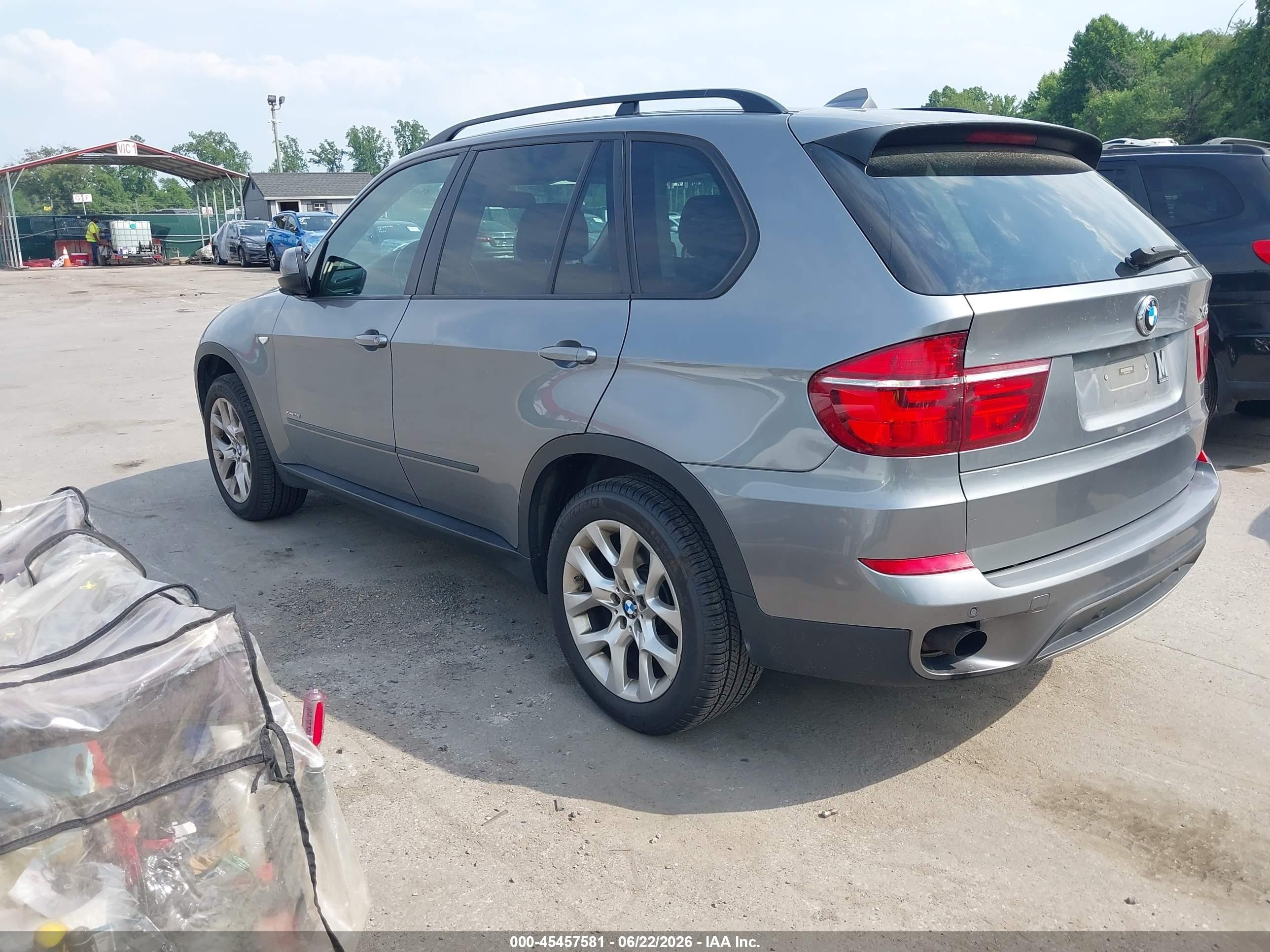 2012 Bmw X5 Xdrive35i/xdrive35i Premium/xdrive35i Sport Activity Gray vin: 5UXZV4C54CL766483