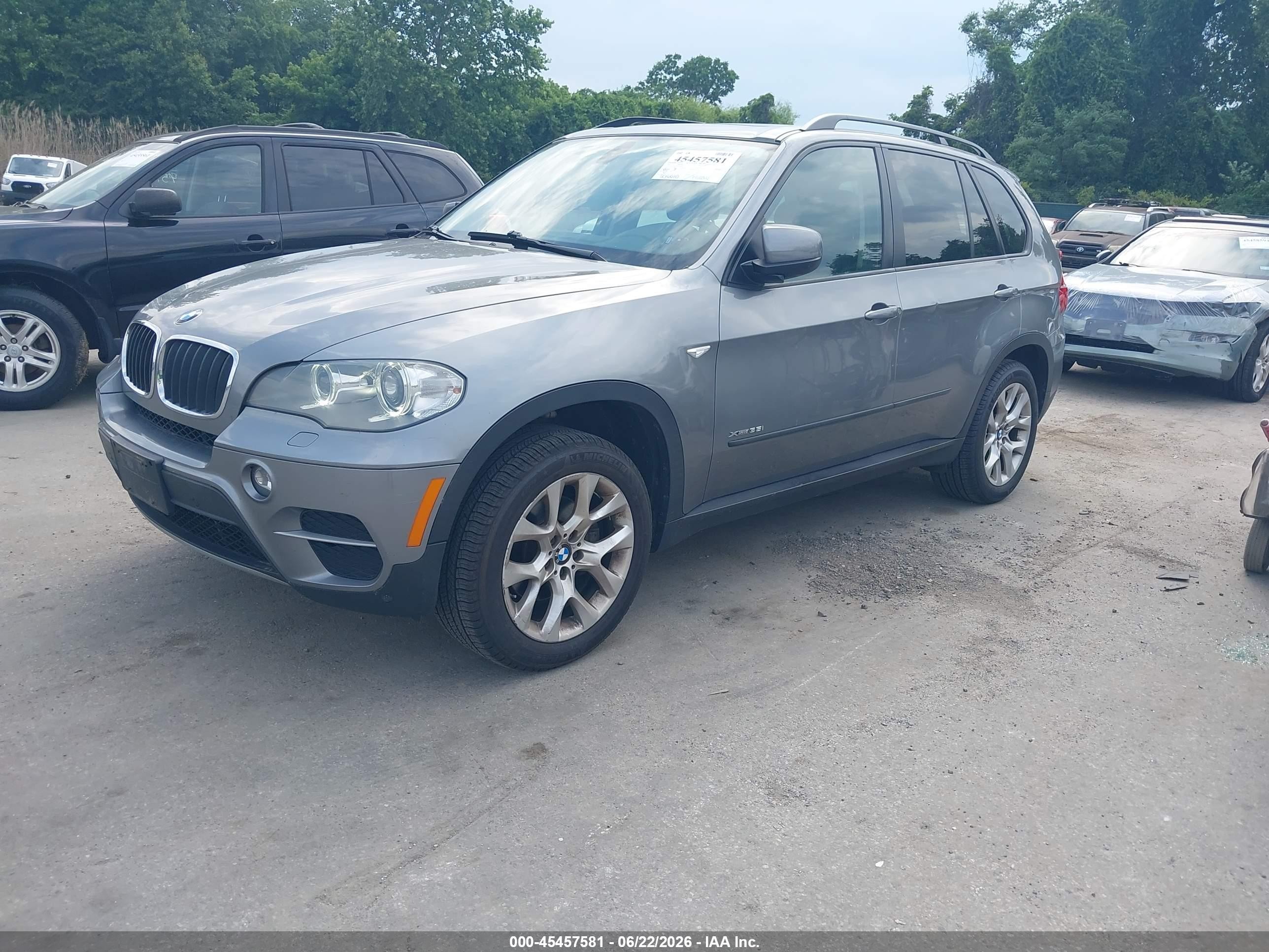 2012 Bmw X5 Xdrive35i/xdrive35i Premium/xdrive35i Sport Activity Gray vin: 5UXZV4C54CL766483