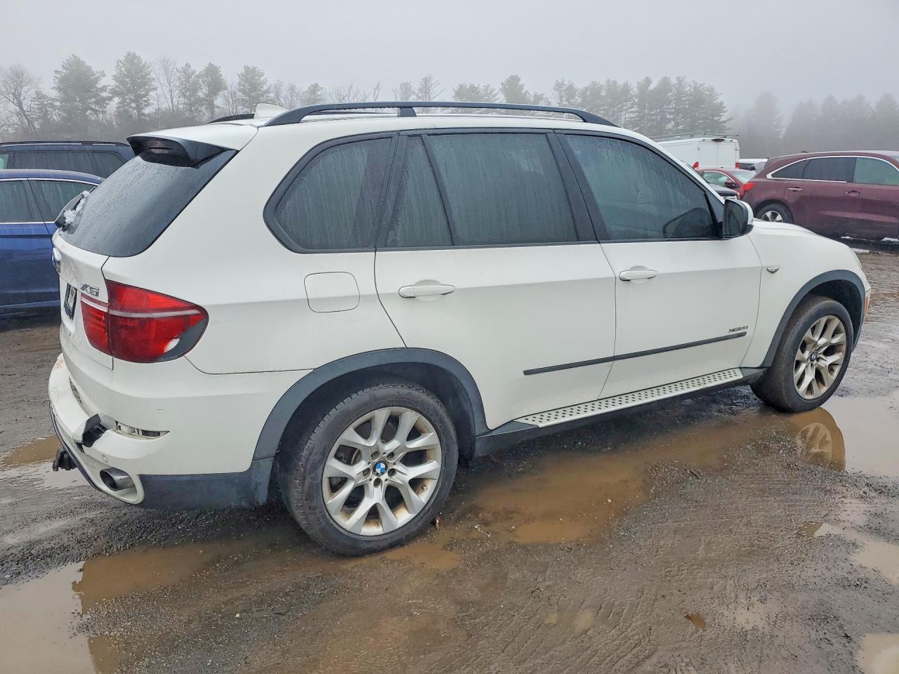 2013 Bmw X5 Xdrive35i White vin: 5UXZV4C54D0B02223