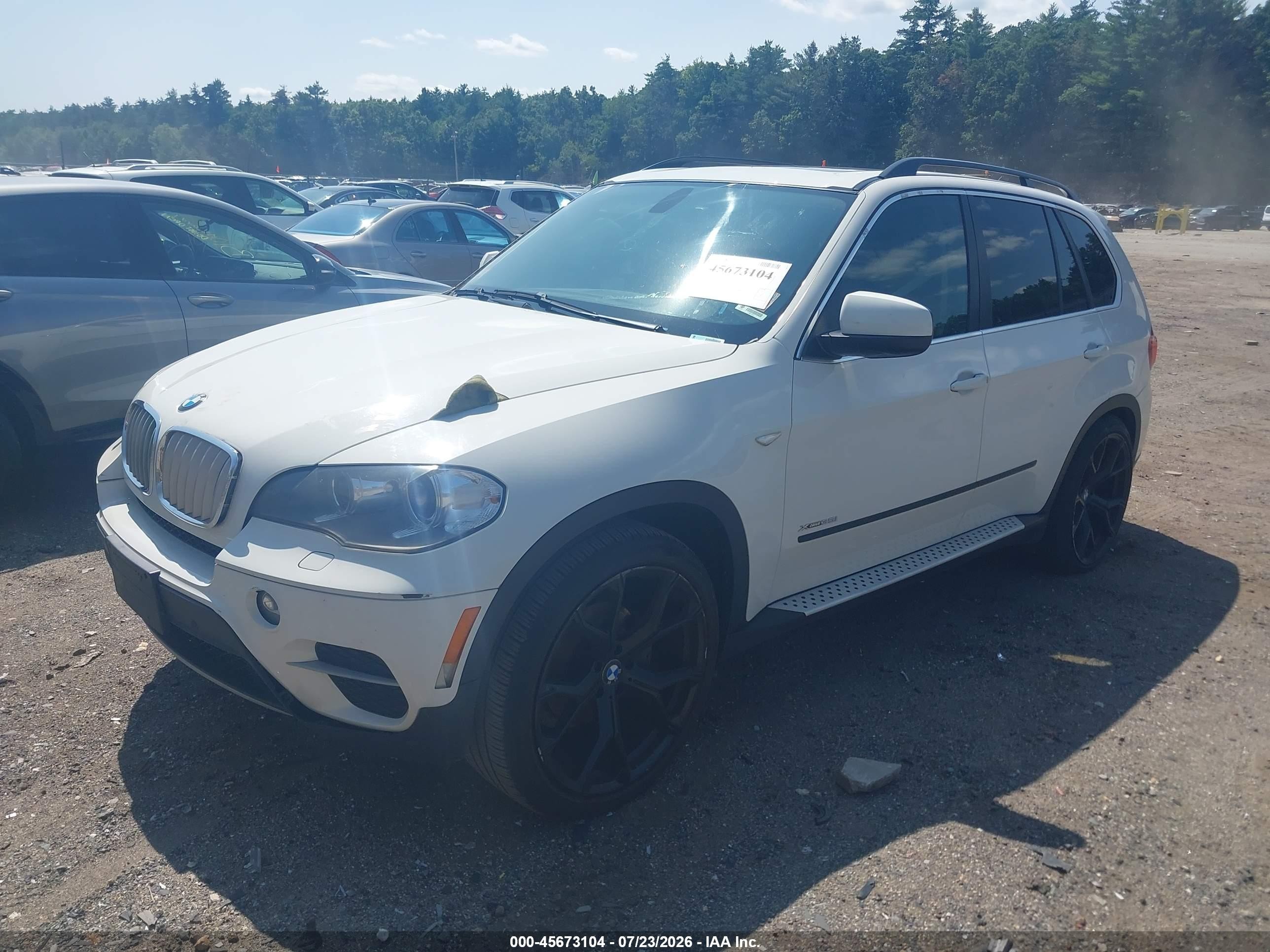 2013 Bmw X5 Xdrive35i/xdrive35i Premium/xdrive35i Sport Activity White vin: 5UXZV4C54D0B19975