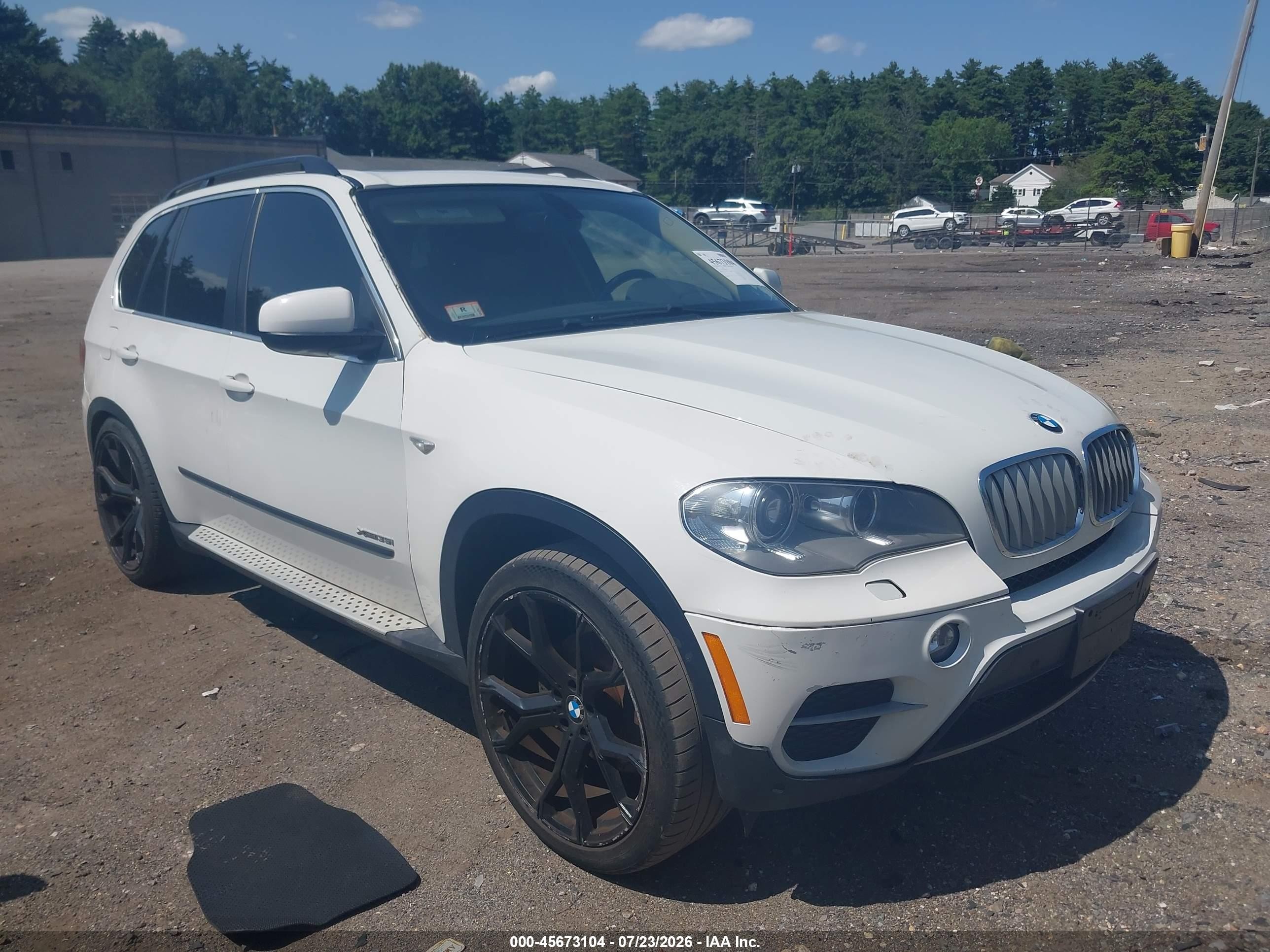 2013 Bmw X5 Xdrive35i/xdrive35i Premium/xdrive35i Sport Activity White vin: 5UXZV4C54D0B19975