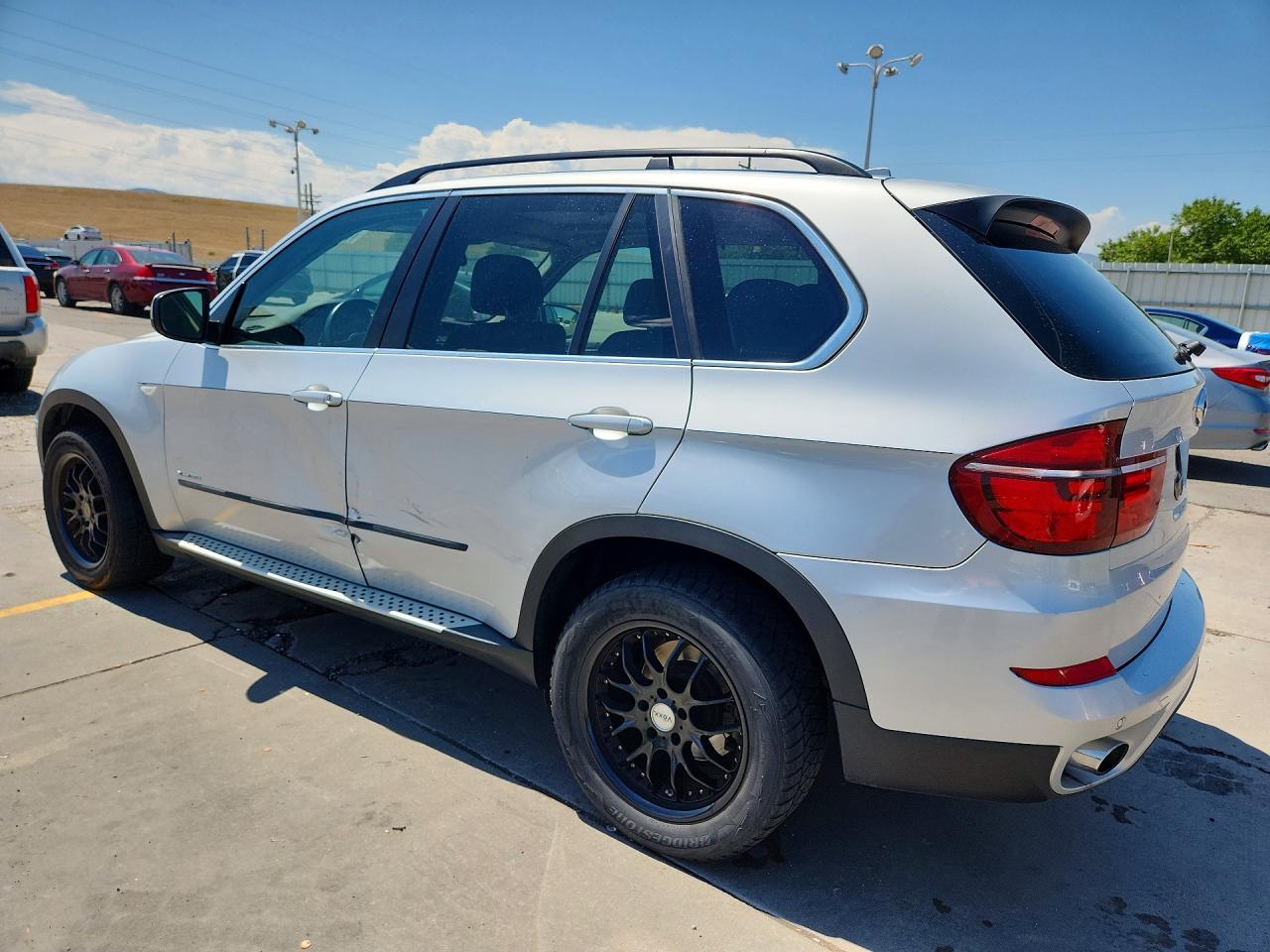 2013 Bmw X5 Xdrive35i Silver vin: 5UXZV4C54D0E08256