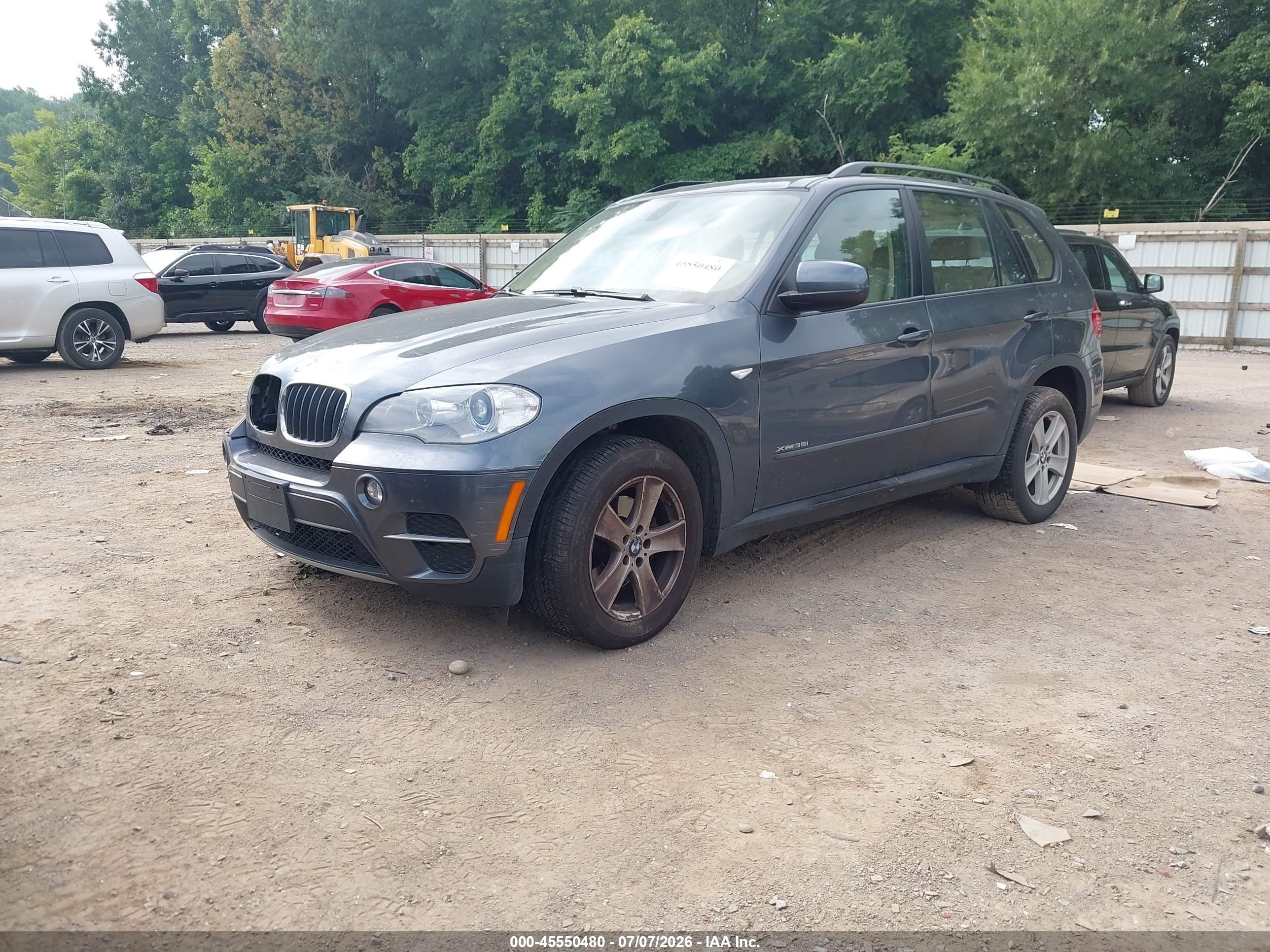 2013 Bmw X5 Xdrive35i/xdrive35i Premium/xdrive35i Sport Activity Light Blue vin: 5UXZV4C54D0E14736